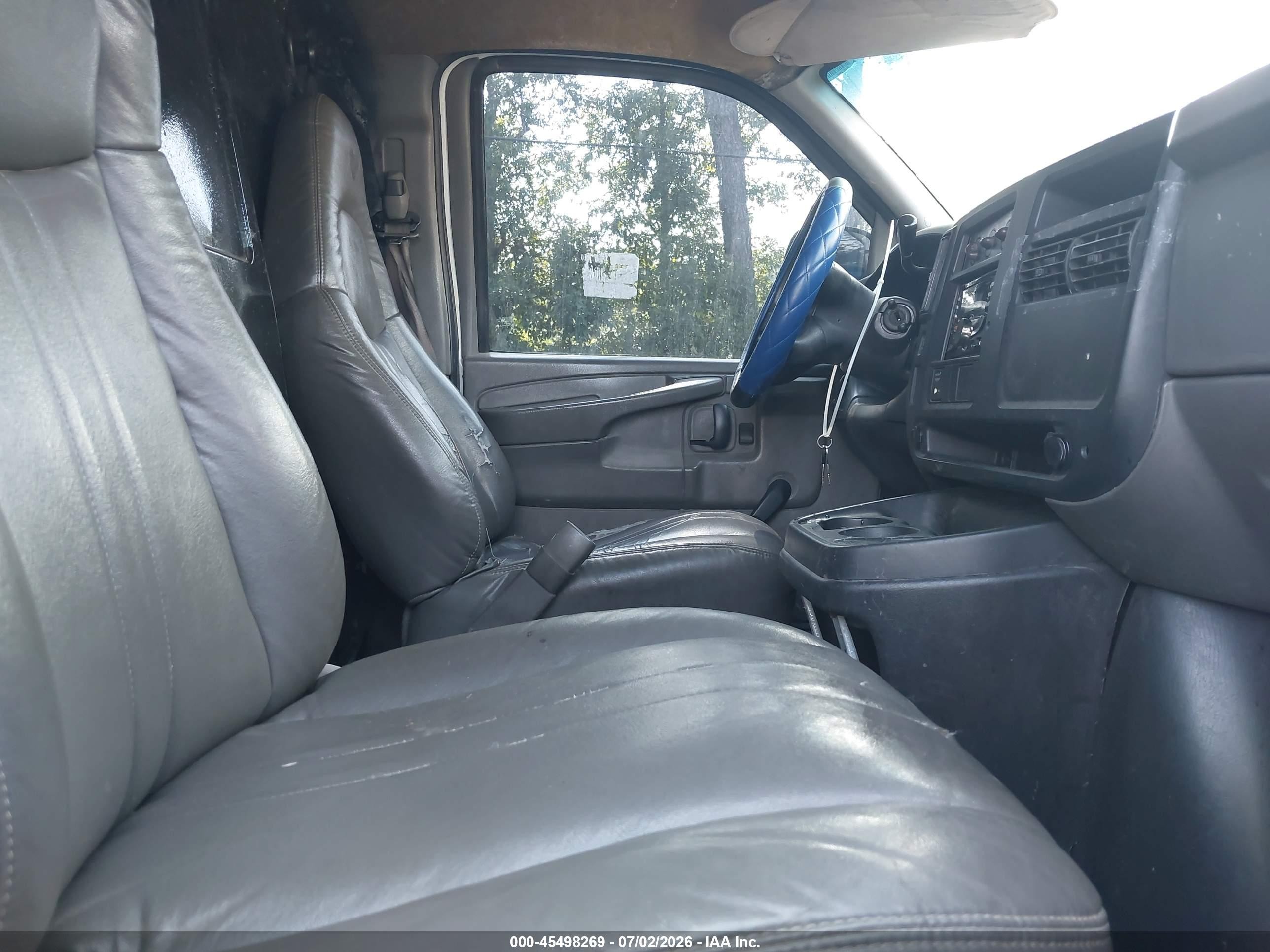 2006 Chevrolet Express Work Van White vin: 1GCGG25V461180838