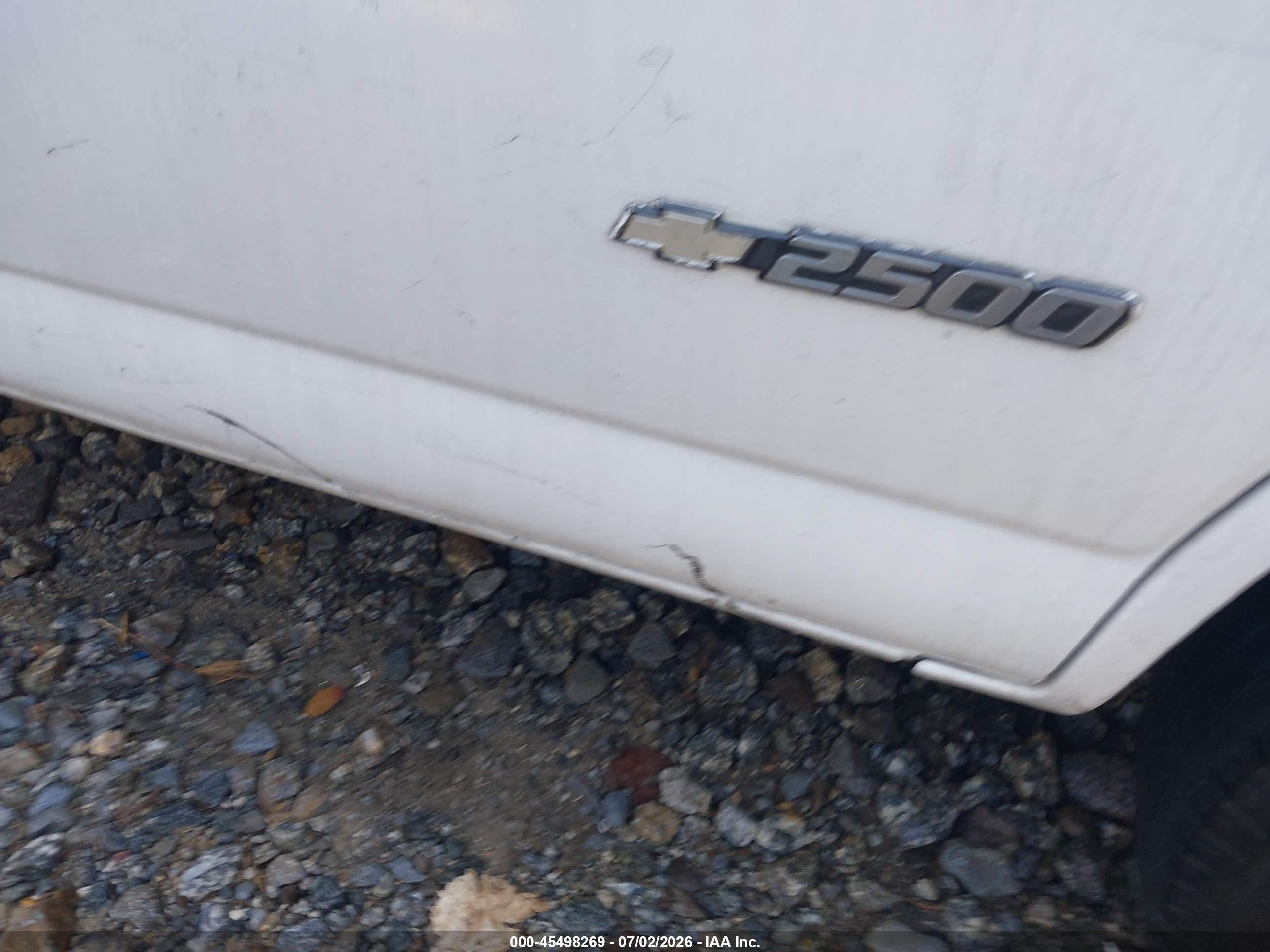 2006 Chevrolet Express Work Van White vin: 1GCGG25V461180838