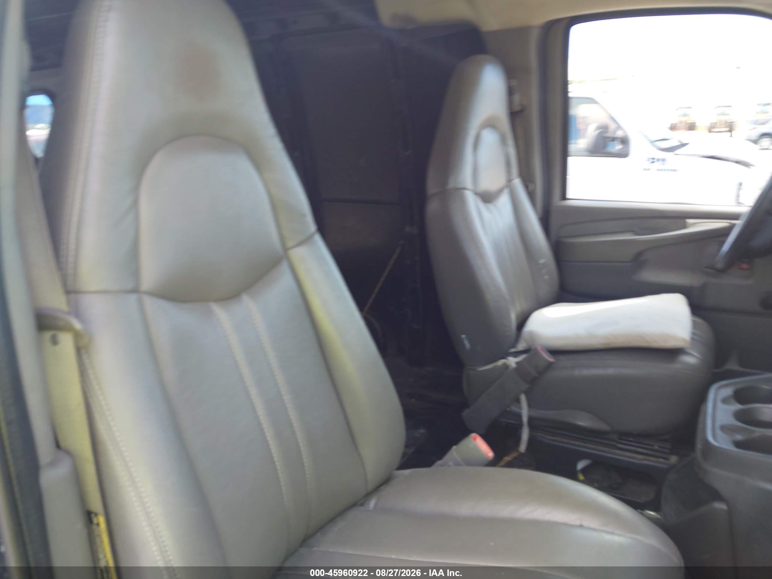 2006 Chevrolet Express Work Van Blue vin: 1GCGG25V461197638