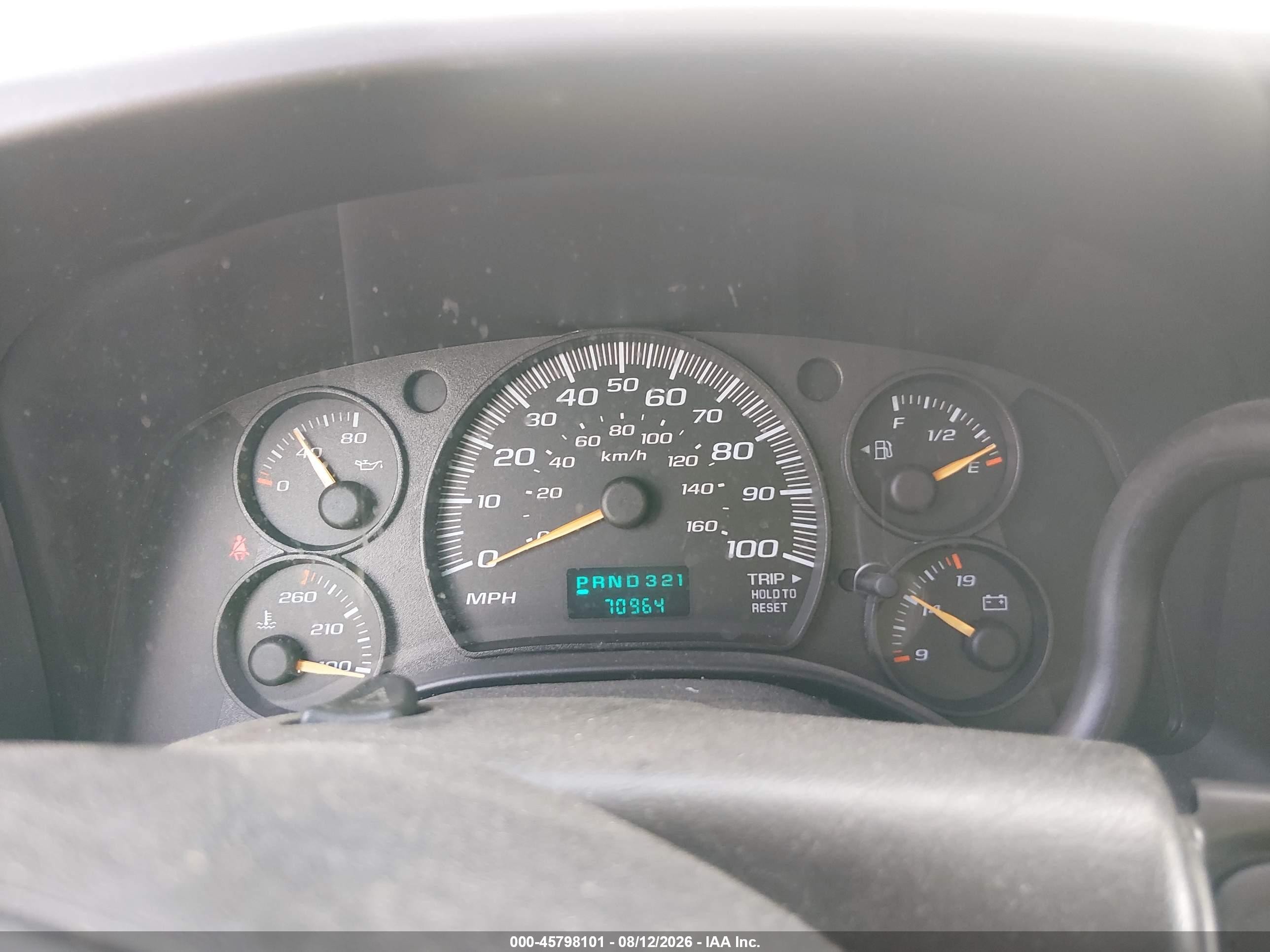 2006 Chevrolet Express Work Van White vin: 1GCGG25V661233653