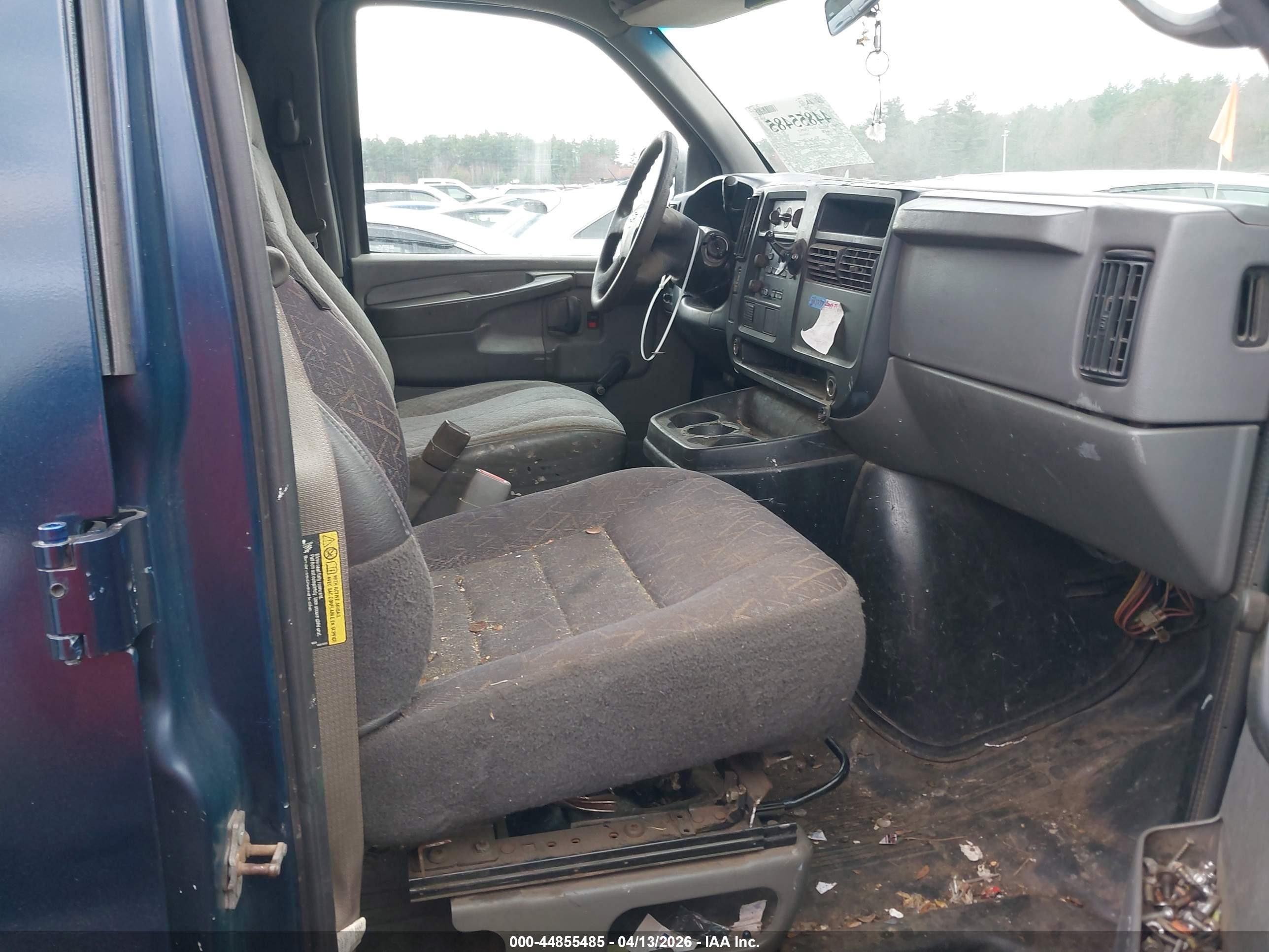 2004 Chevrolet Express   Blue vin: 1GCGG25V741215725