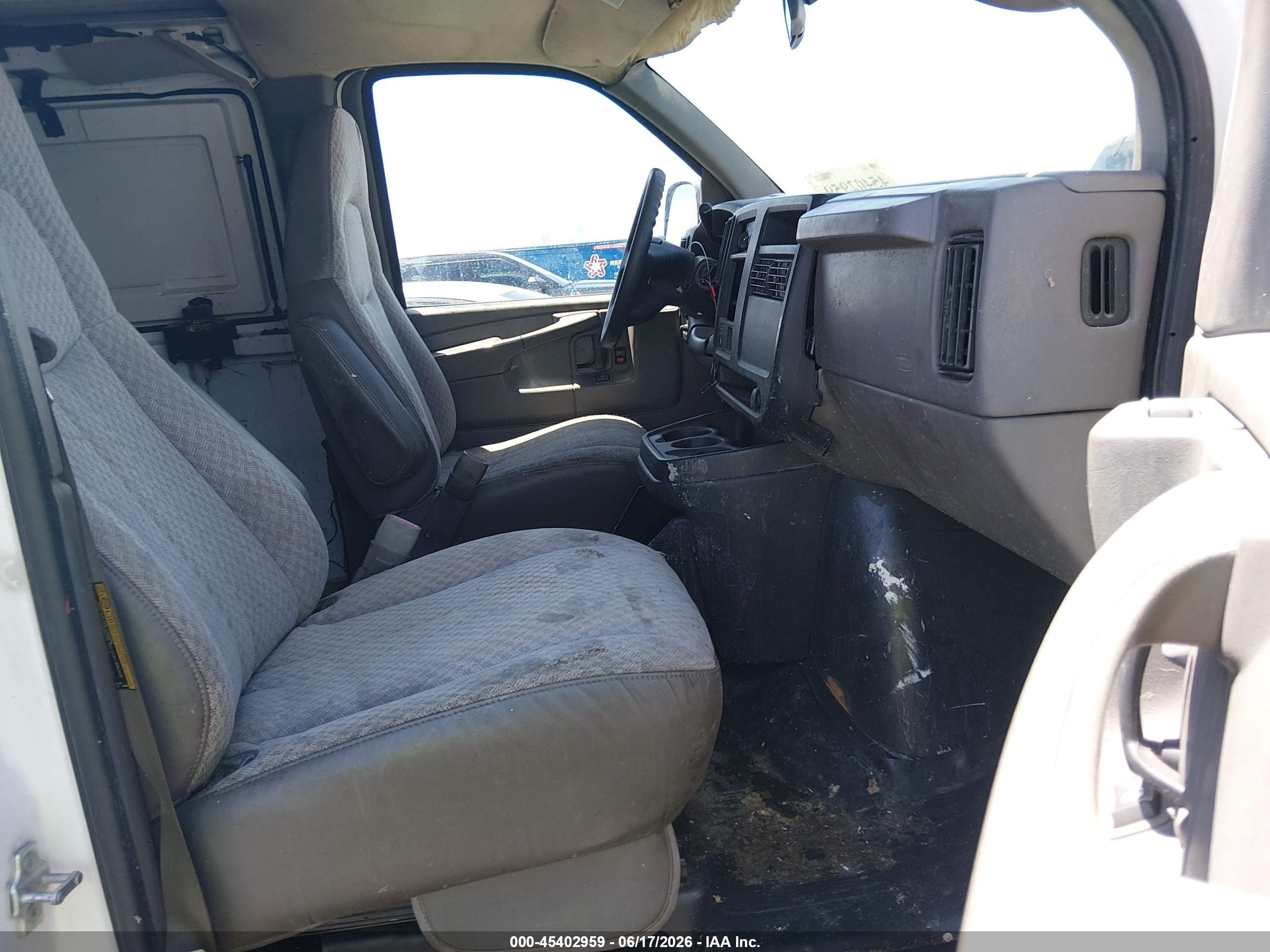 2006 Chevrolet Express Work Van Белый vin: 1GCGG25VX61173506