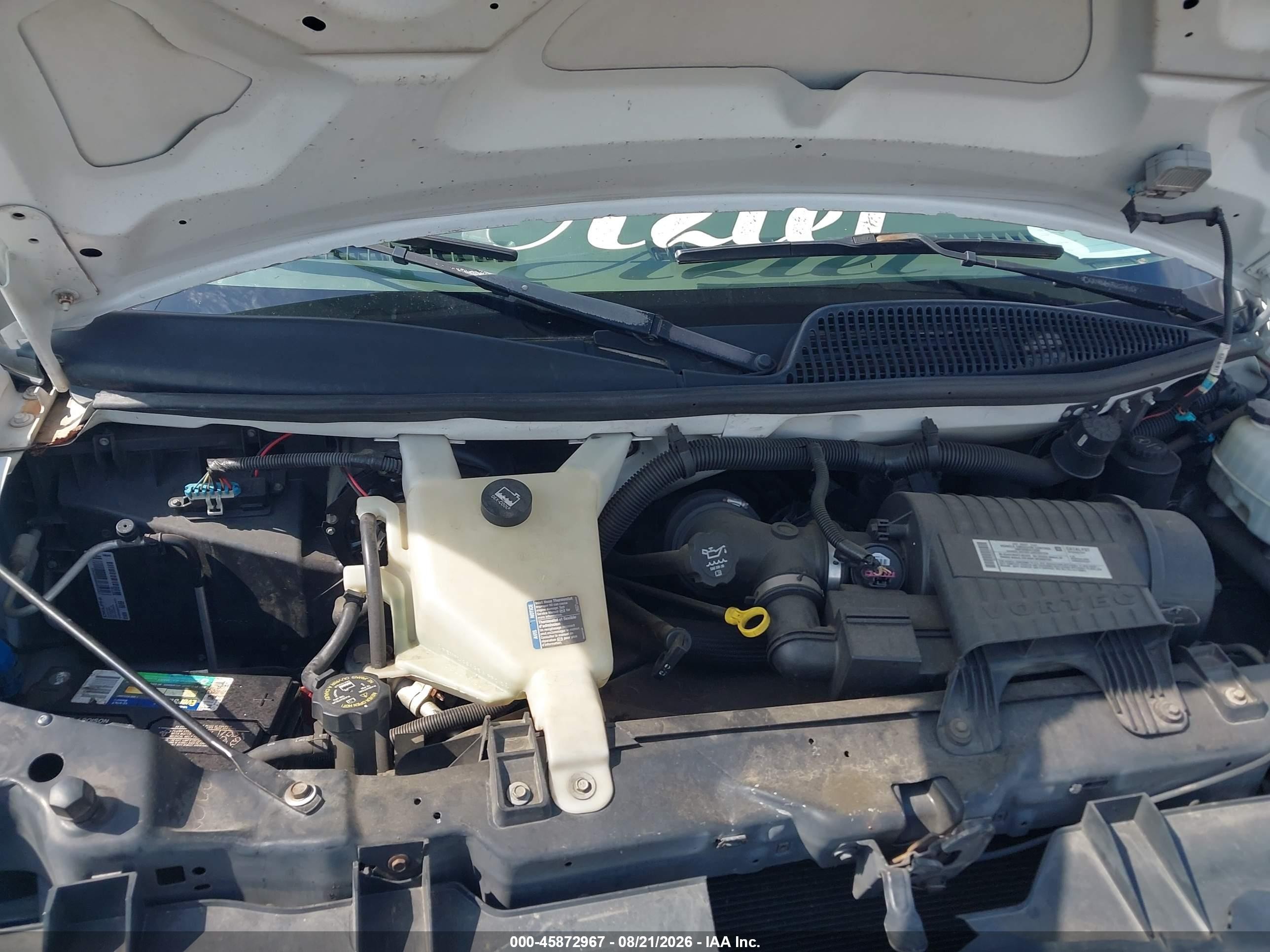 2008 Chevrolet Express Cargo Van Work Van Белый vin: 1GCGG29C081181271