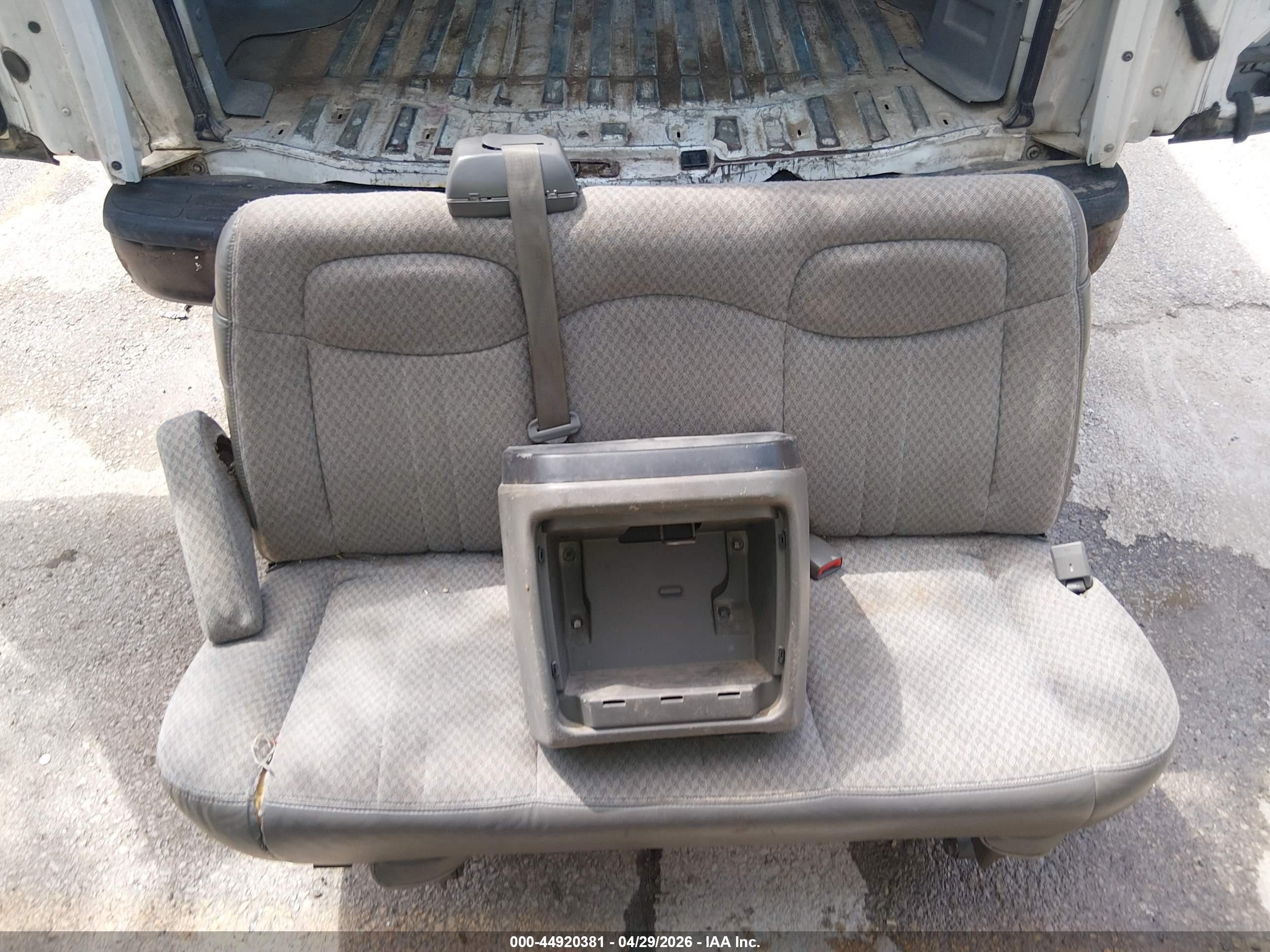 2008 Chevrolet Express Work Van White vin: 1GCGG29C281115207