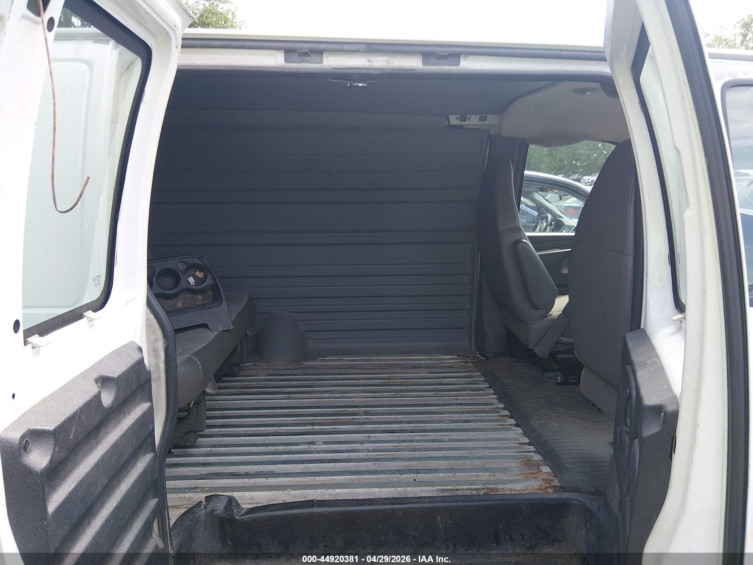 2008 Chevrolet Express Work Van White vin: 1GCGG29C281115207