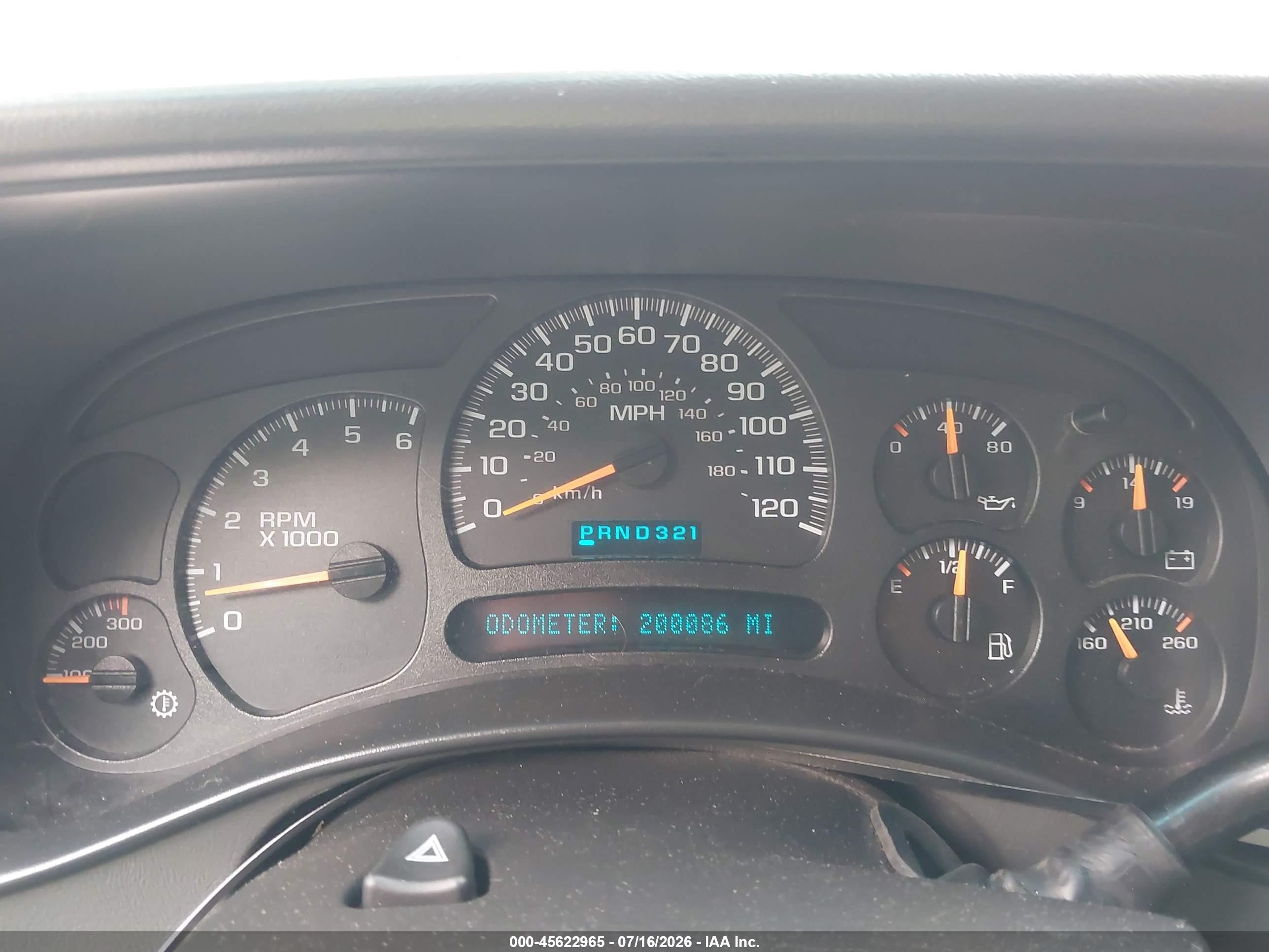 2003 Chevrolet Silverado 1500hd Ls/lt White vin: 1GCGK13U03F110416