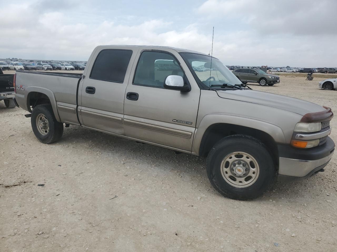 2001 Chevrolet Silverado K1500 Heavy Duty Tan vin: 1GCGK13U11F174428