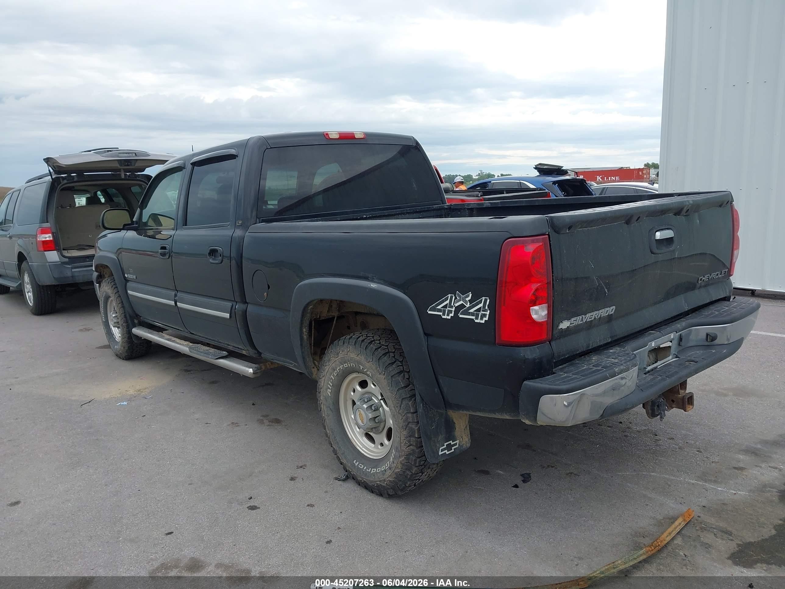 2003 Chevrolet Silverado 1500hd Lt Black vin: 1GCGK13U23F142736
