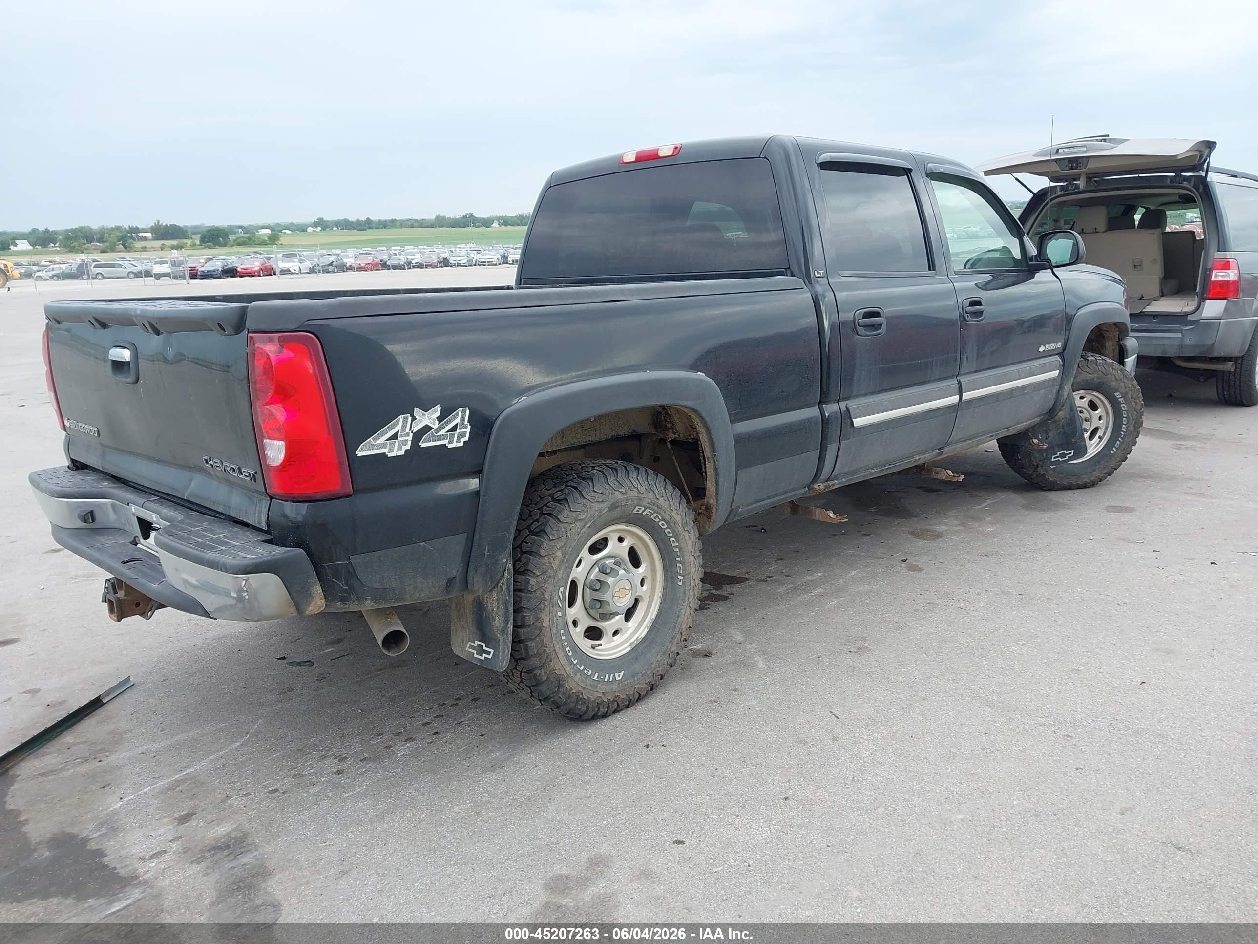 2003 Chevrolet Silverado 1500hd Lt Black vin: 1GCGK13U23F142736
