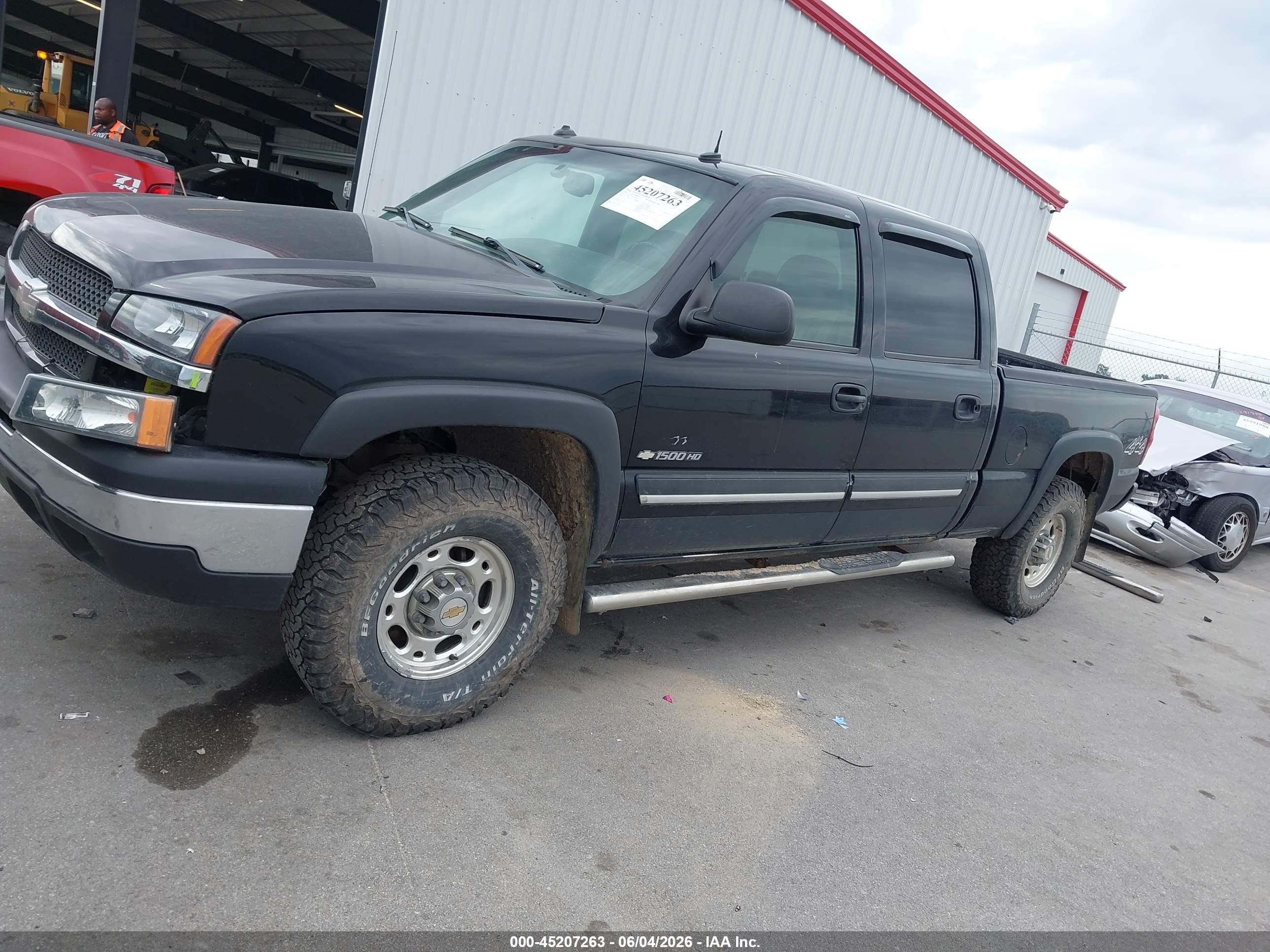 2003 Chevrolet Silverado 1500hd Lt Black vin: 1GCGK13U23F142736
