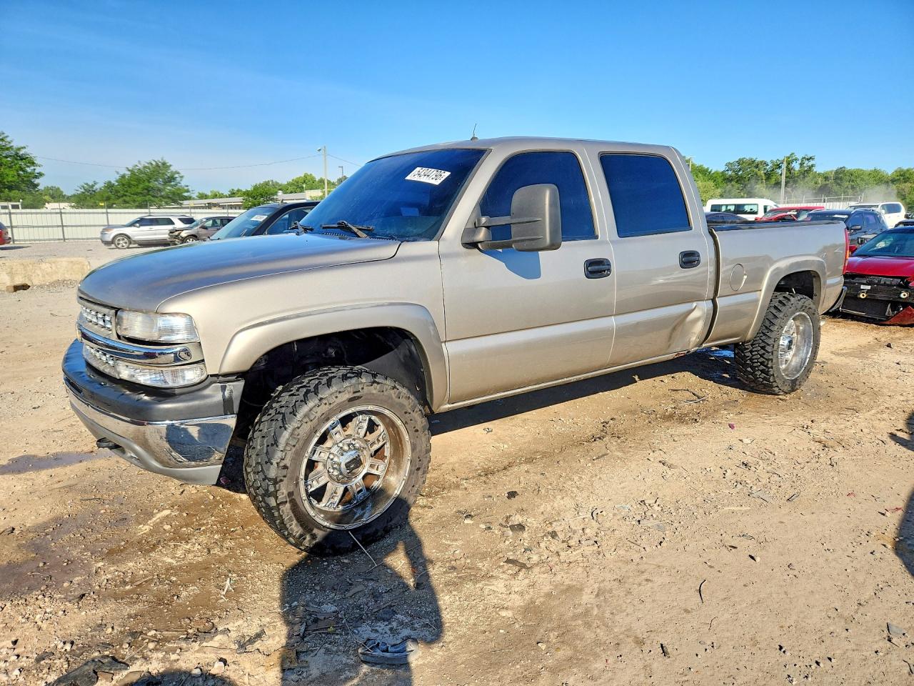 2001 Chevrolet Silverado K1500 Heavy Duty Beige vin: 1GCGK13U31F176603