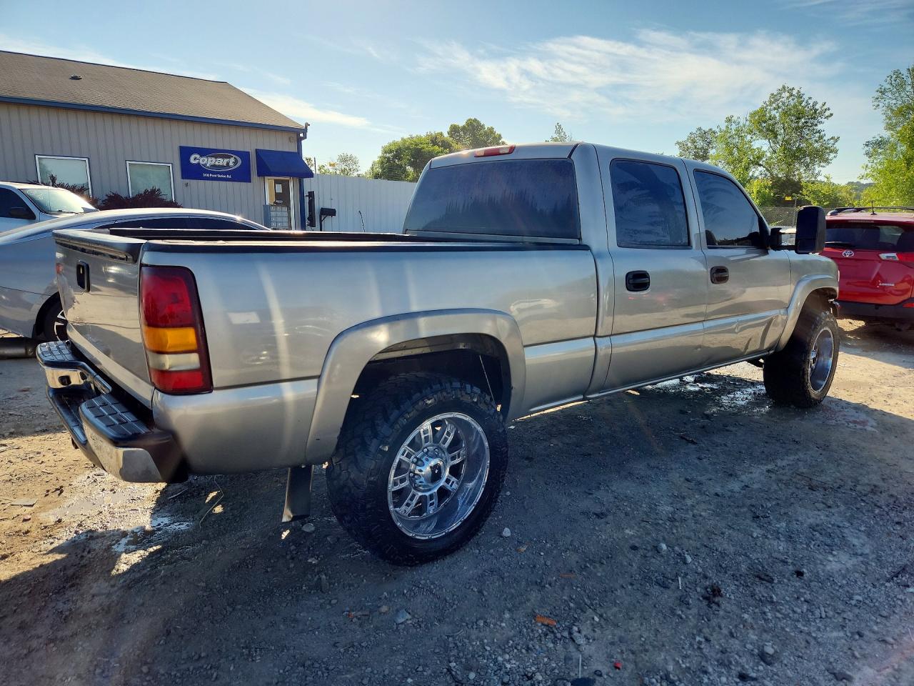 2001 Chevrolet Silverado K1500 Heavy Duty Beige vin: 1GCGK13U31F176603