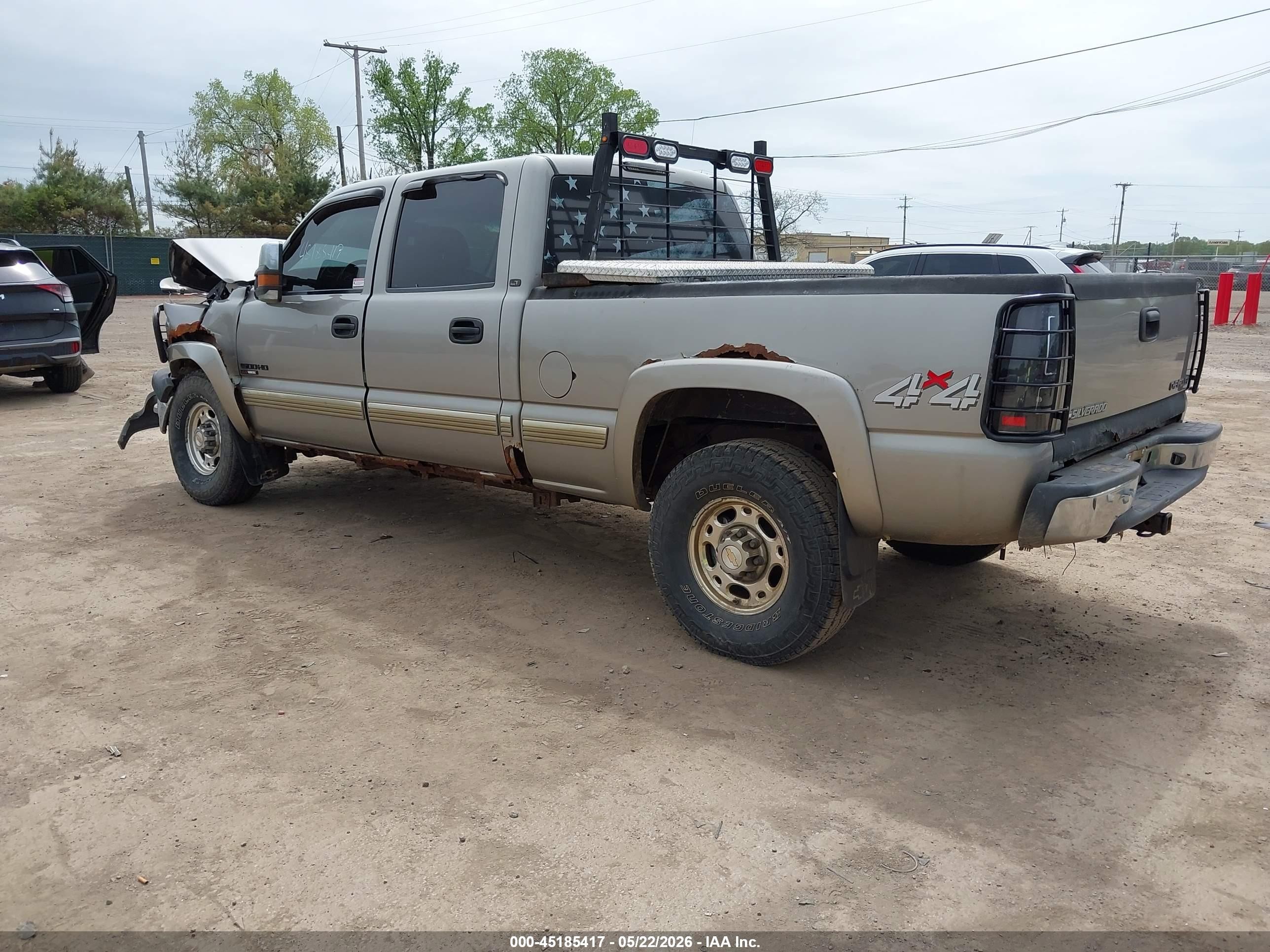 2002 Chevrolet Silverado 1500hd Lt Tan vin: 1GCGK13U32F212937