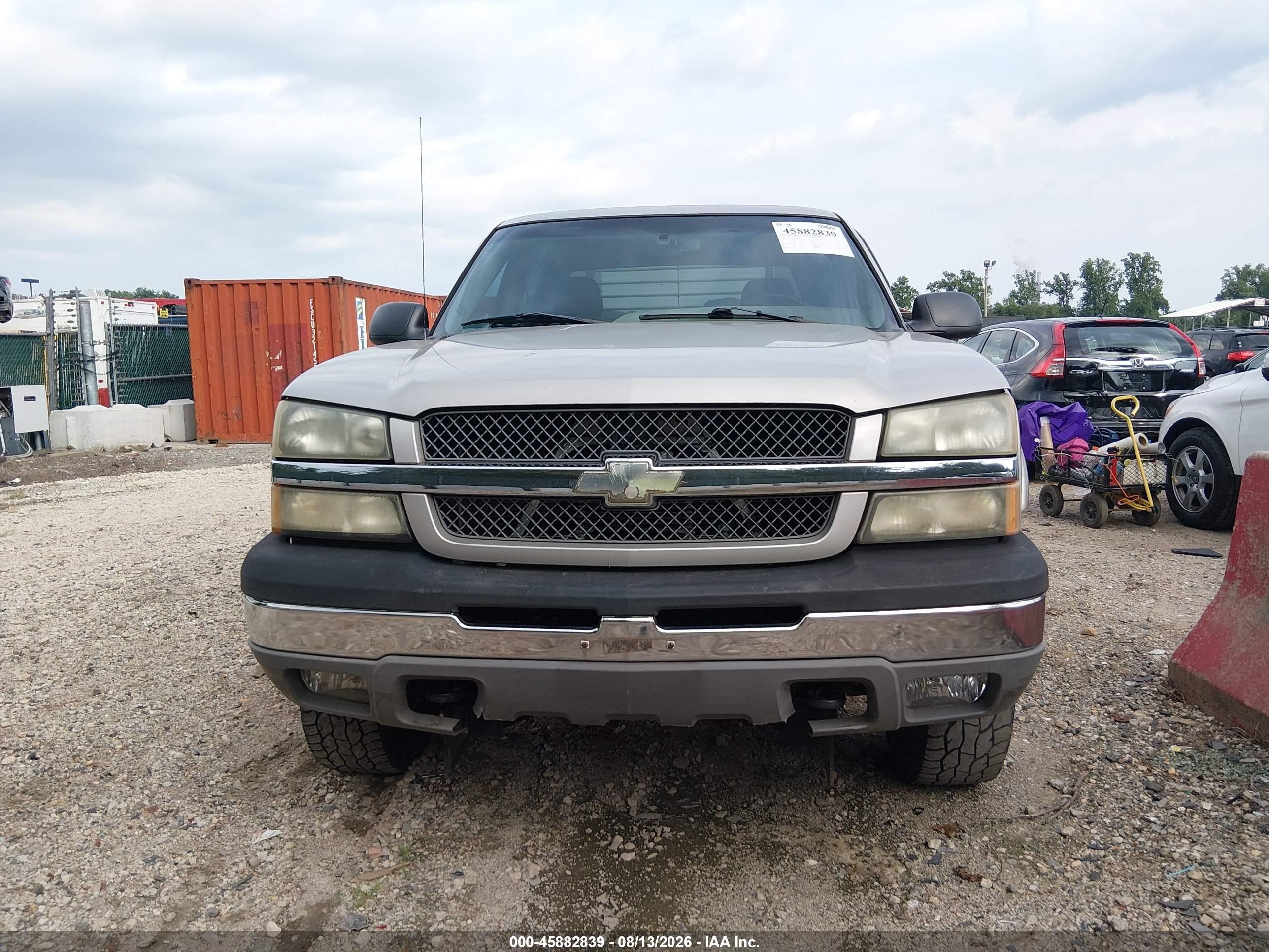 2005 Chevrolet Silverado 1500hd Ls Золотой vin: 1GCGK13U35F950953