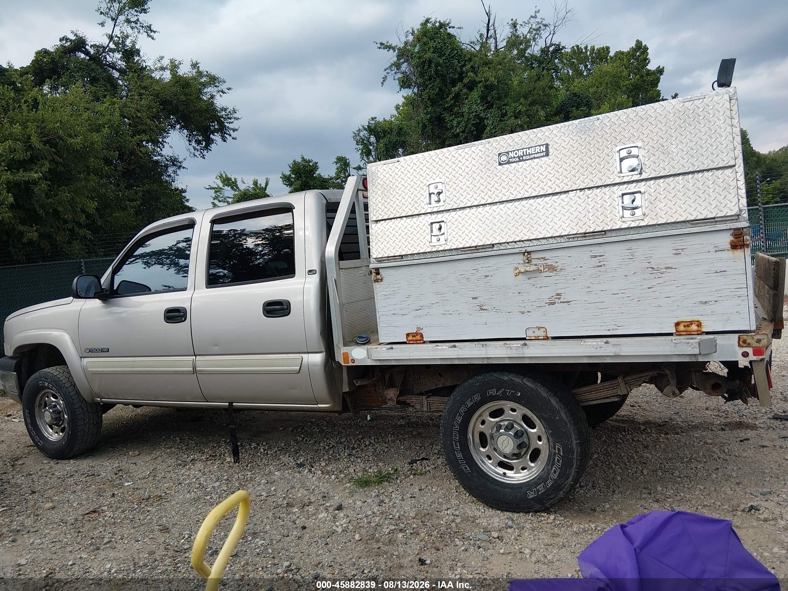 2005 Chevrolet Silverado 1500hd Ls Золотой vin: 1GCGK13U35F950953