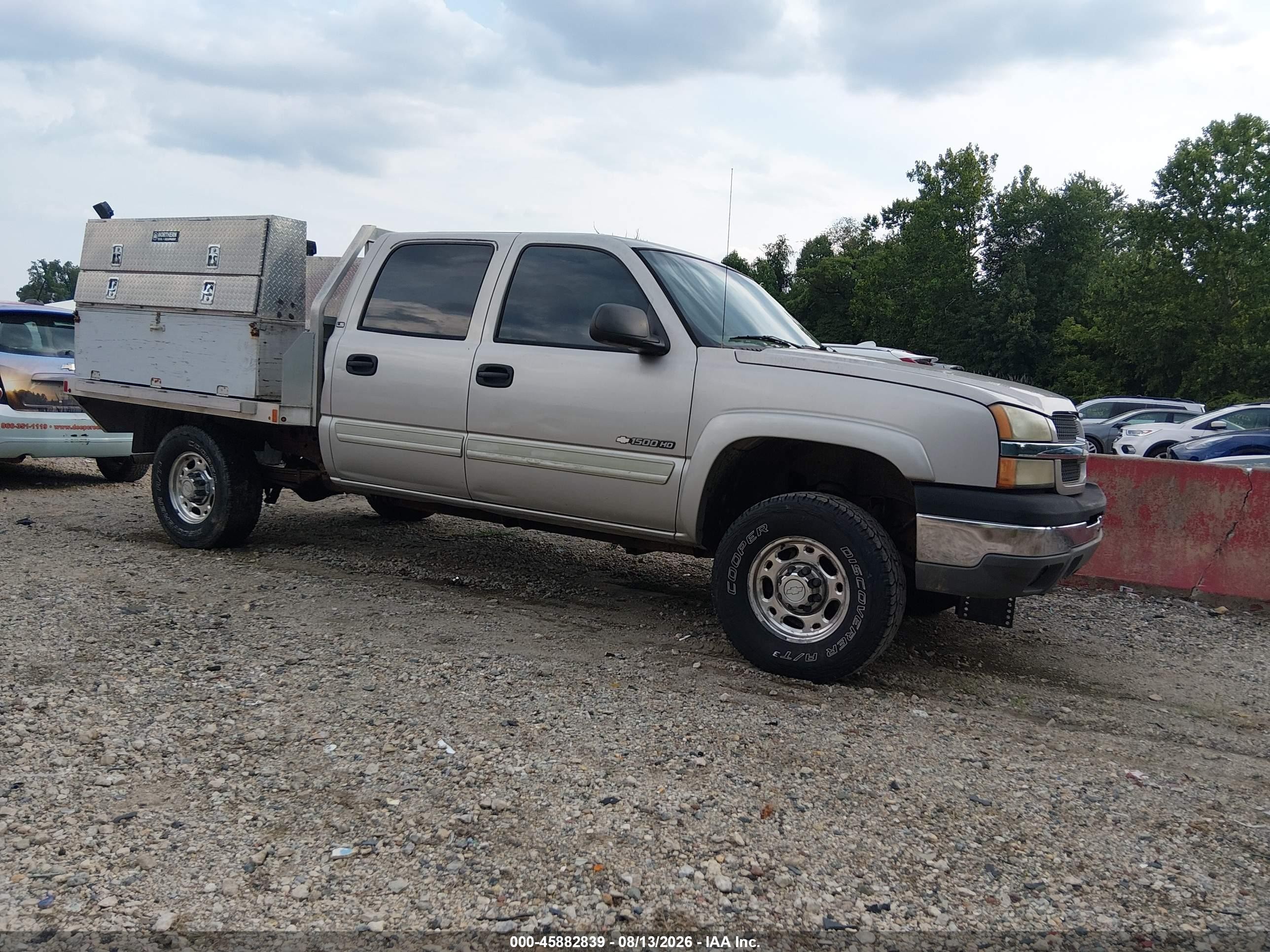 2005 Chevrolet Silverado 1500hd Ls Золотой vin: 1GCGK13U35F950953