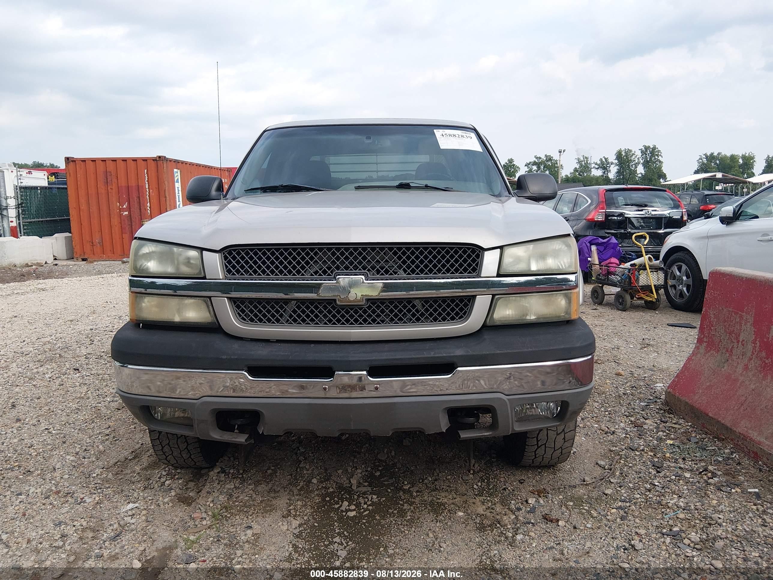 2005 Chevrolet Silverado 1500hd Ls Золотой vin: 1GCGK13U35F950953