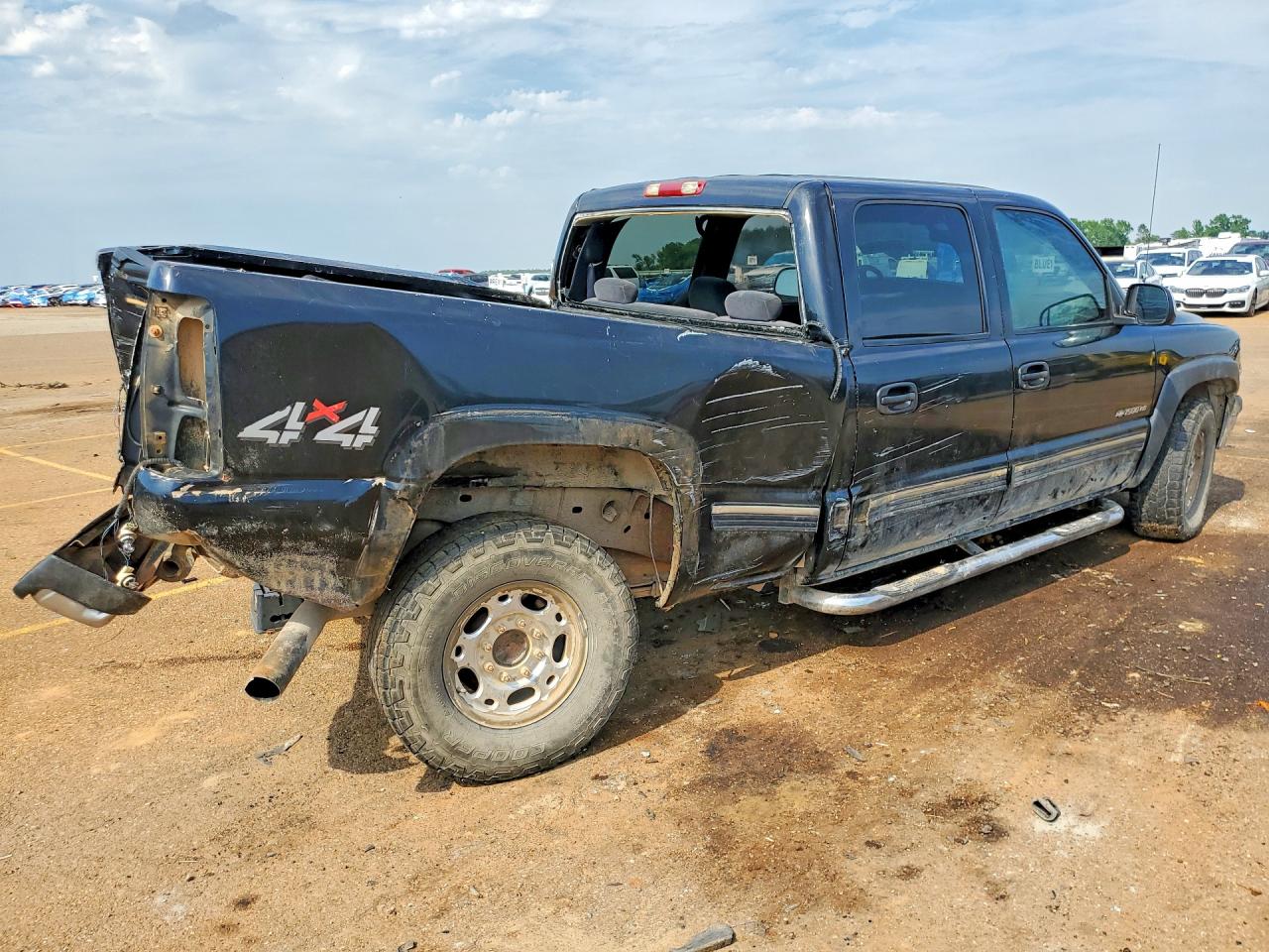 2001 Chevrolet Silverado K1500 Heavy Duty Black vin: 1GCGK13U41F137373