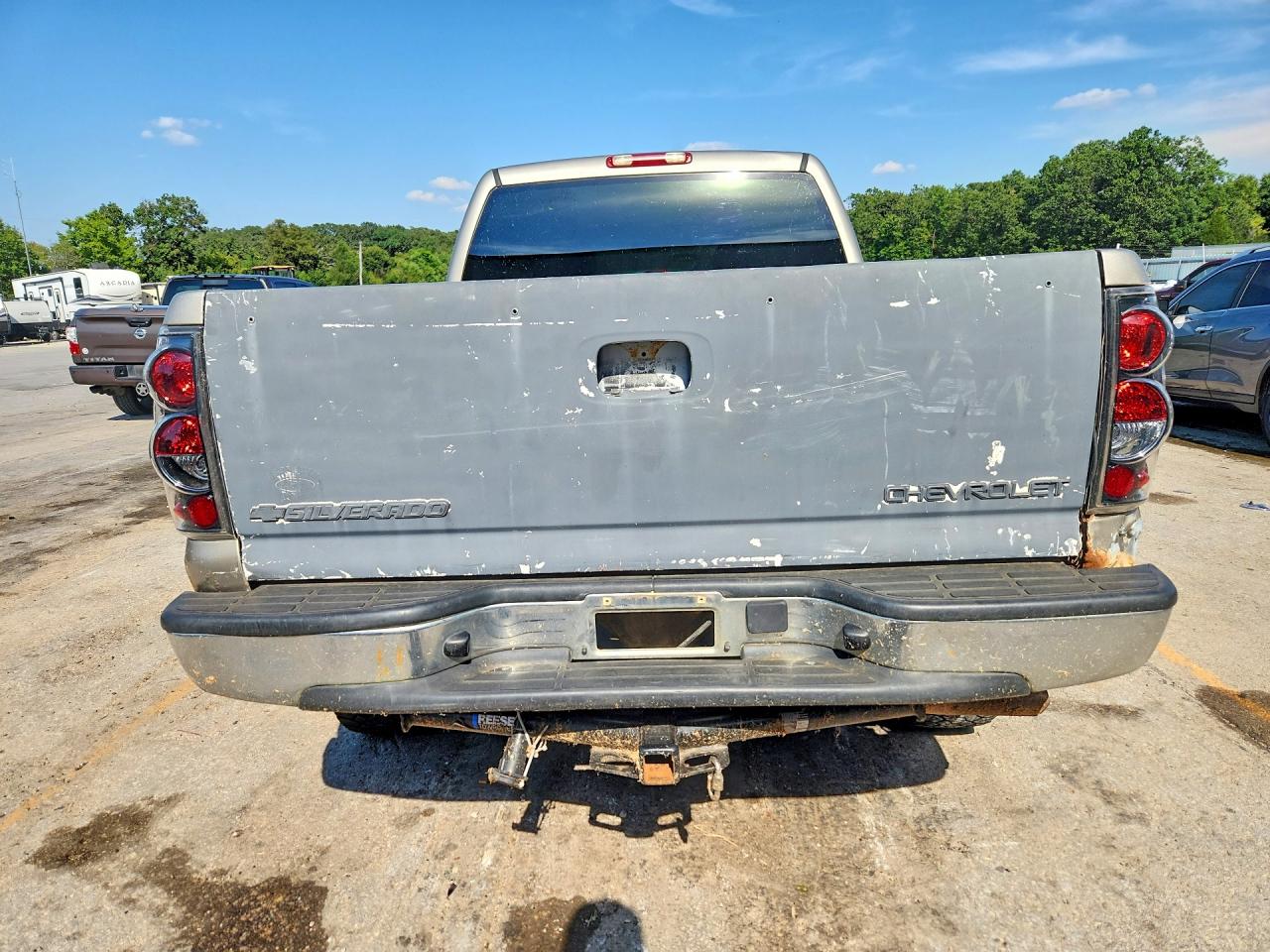 2002 Chevrolet Silverado K1500 Heavy Duty Beige vin: 1GCGK13U52F170514