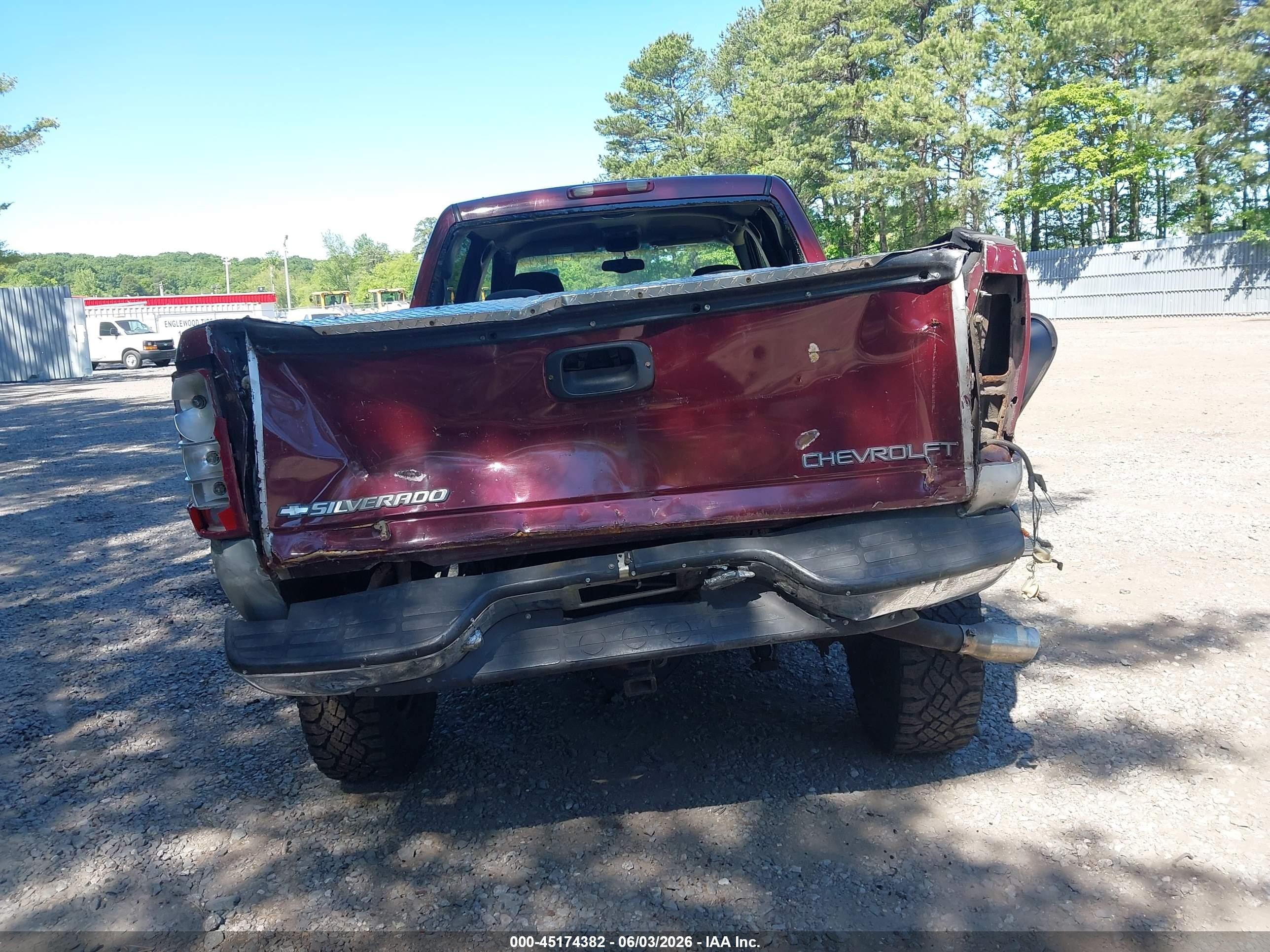 2002 Chevrolet Silverado 1500hd Ls Maroon vin: 1GCGK13U52F218657