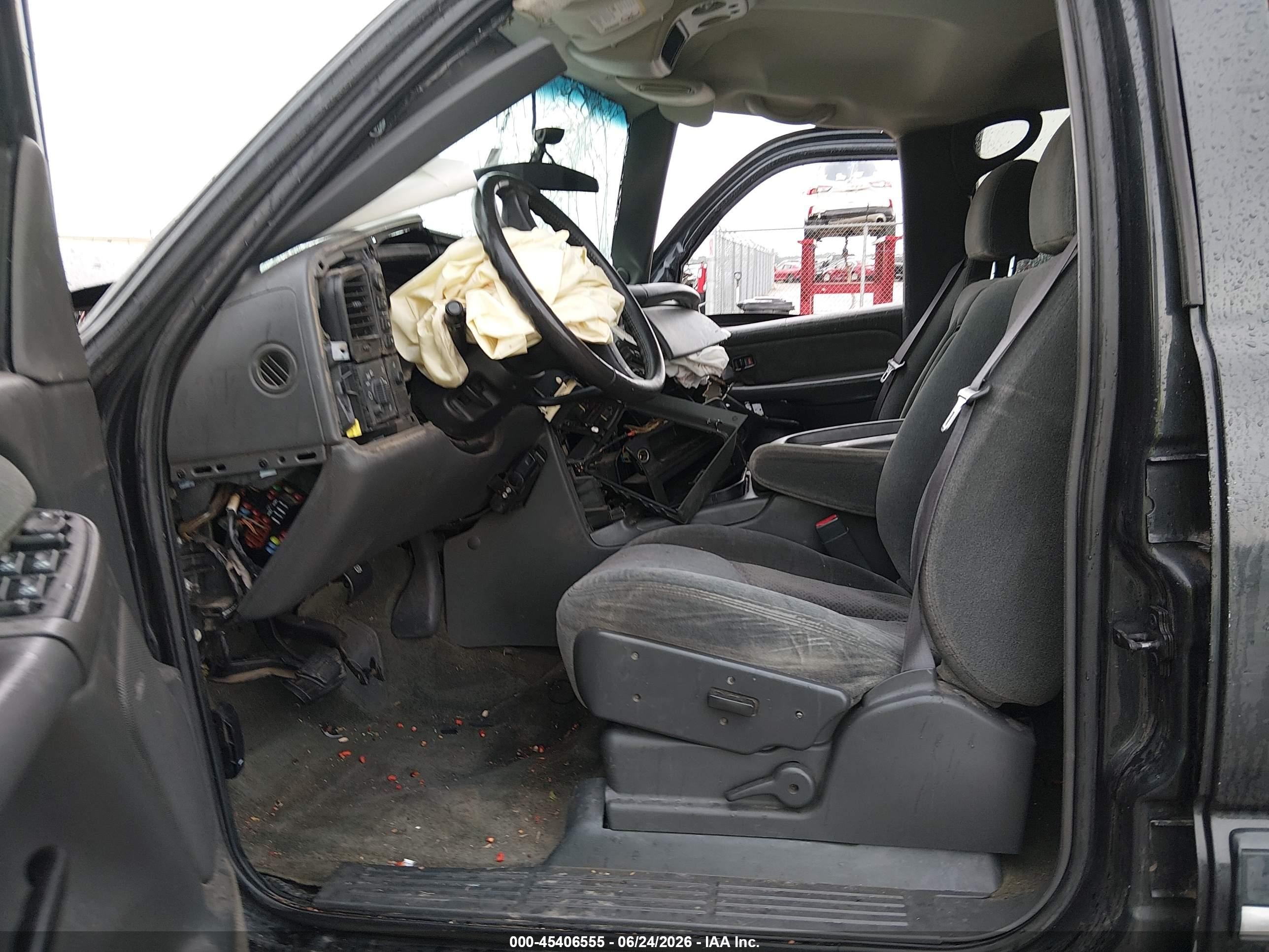 2003 Chevrolet Silverado 1500hd Ls Black vin: 1GCGK13U53F143265