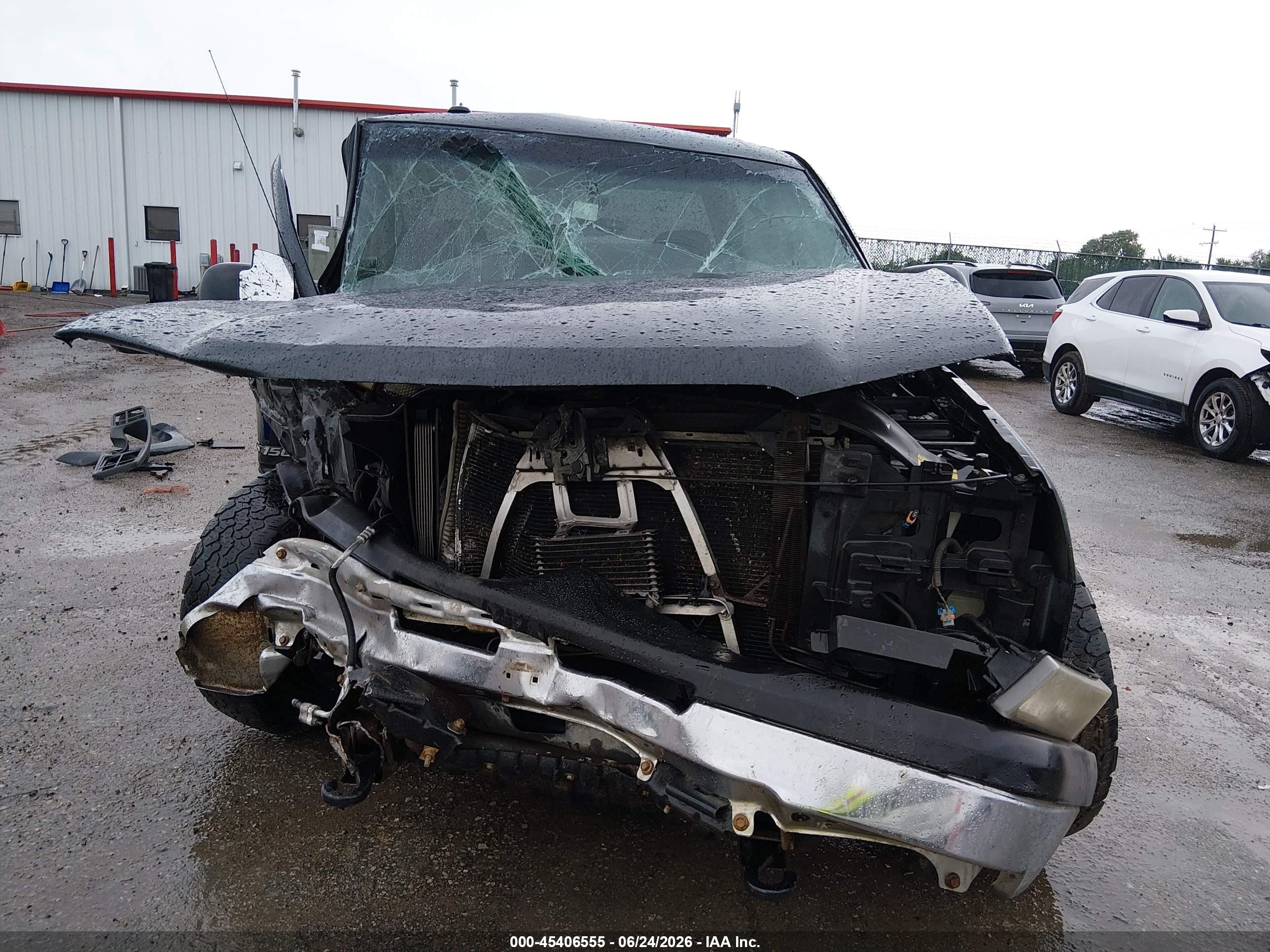 2003 Chevrolet Silverado 1500hd Ls Black vin: 1GCGK13U53F143265