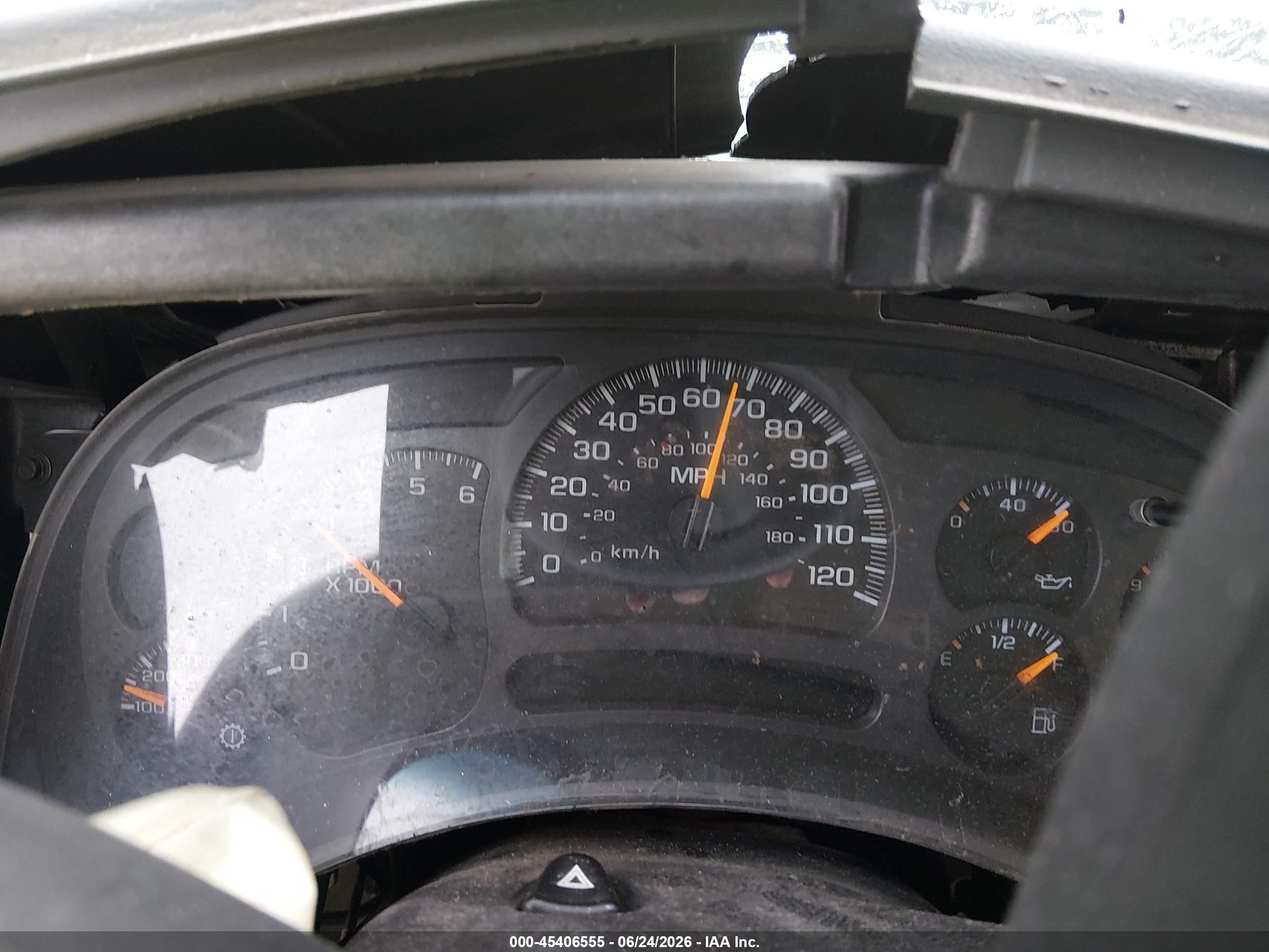 2003 Chevrolet Silverado 1500hd Ls Black vin: 1GCGK13U53F143265