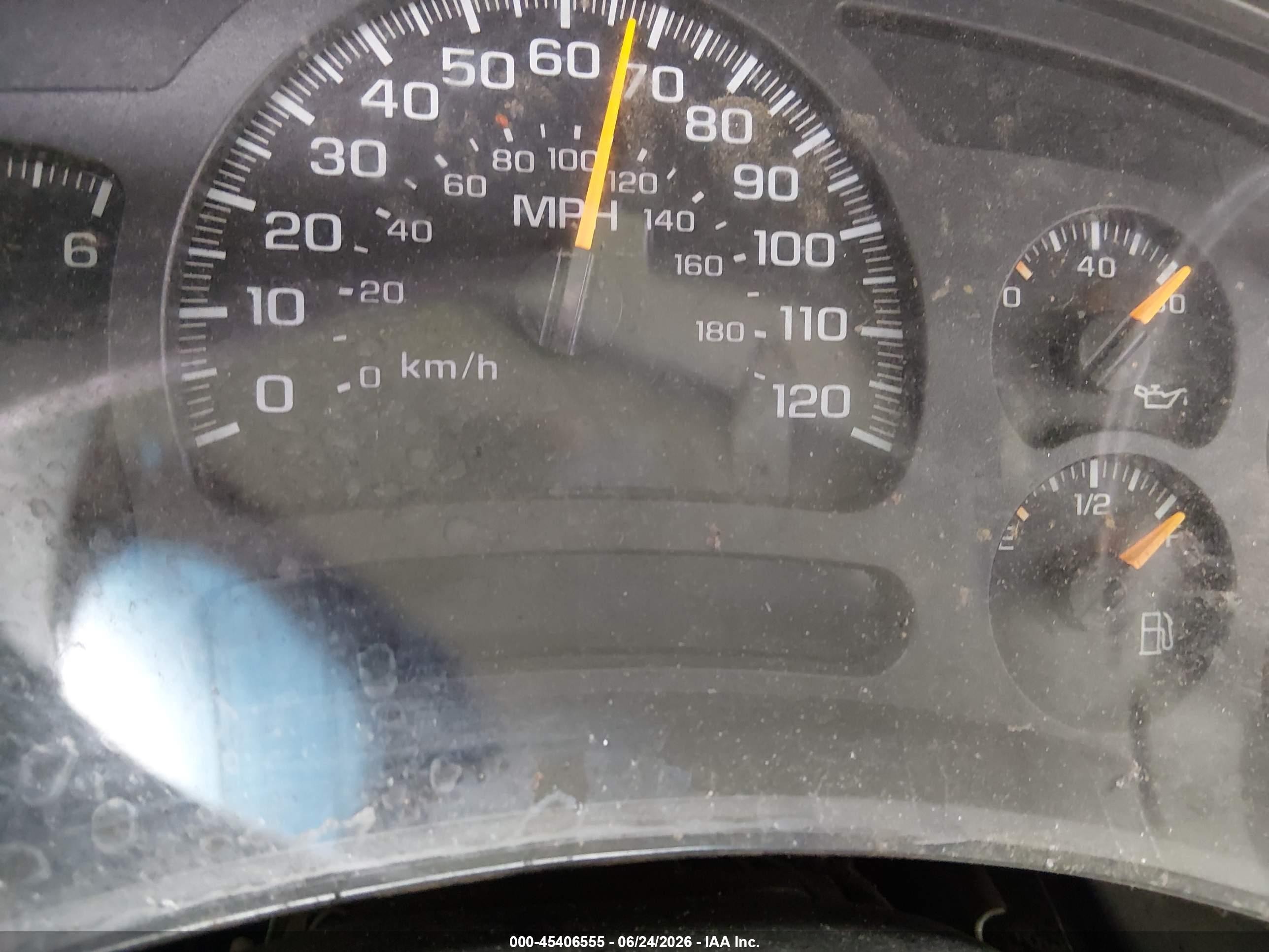 2003 Chevrolet Silverado 1500hd Ls Black vin: 1GCGK13U53F143265