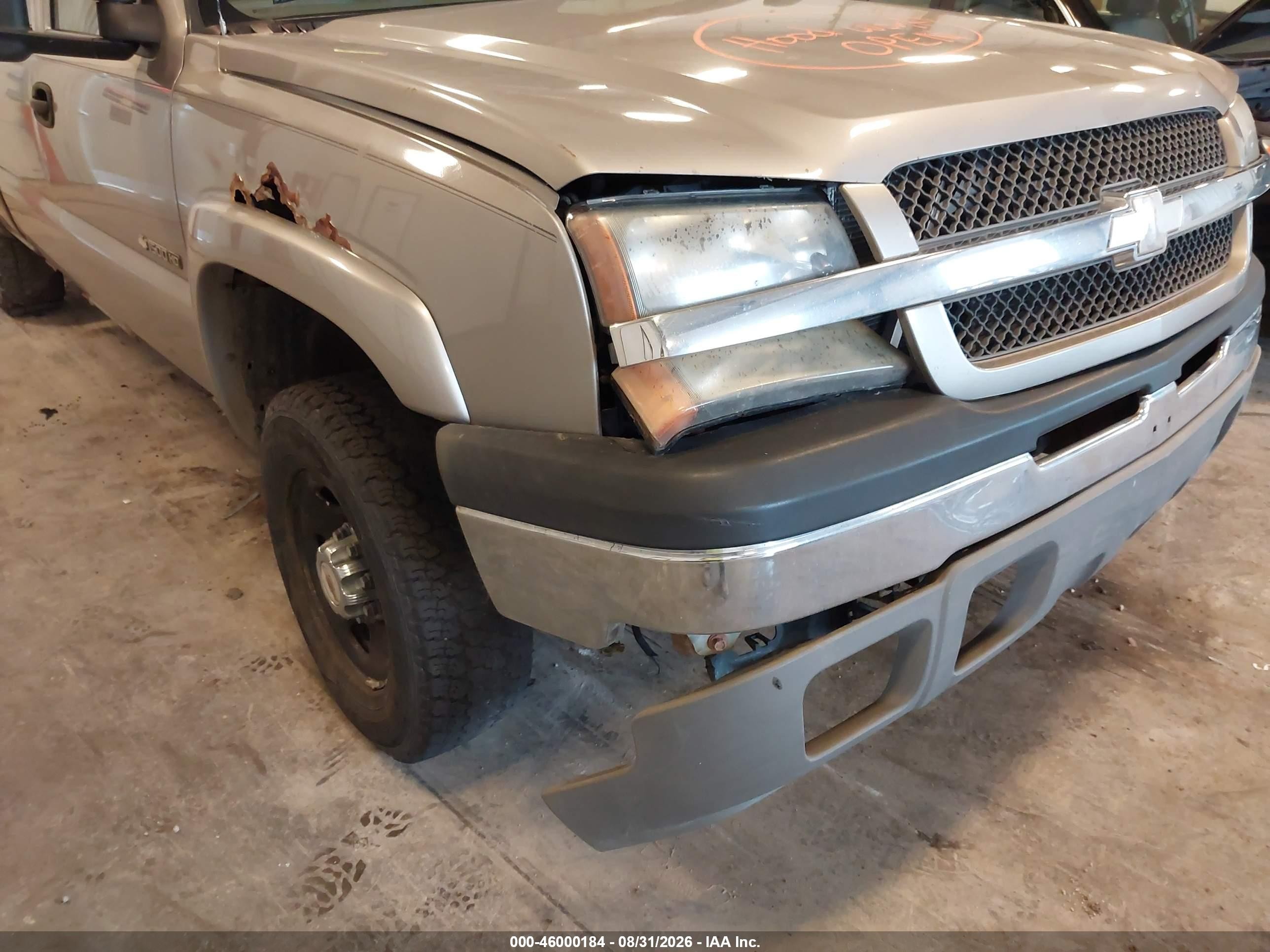 2003 Chevrolet Silverado 1500hd Lt Pewter vin: 1GCGK13U53F152905