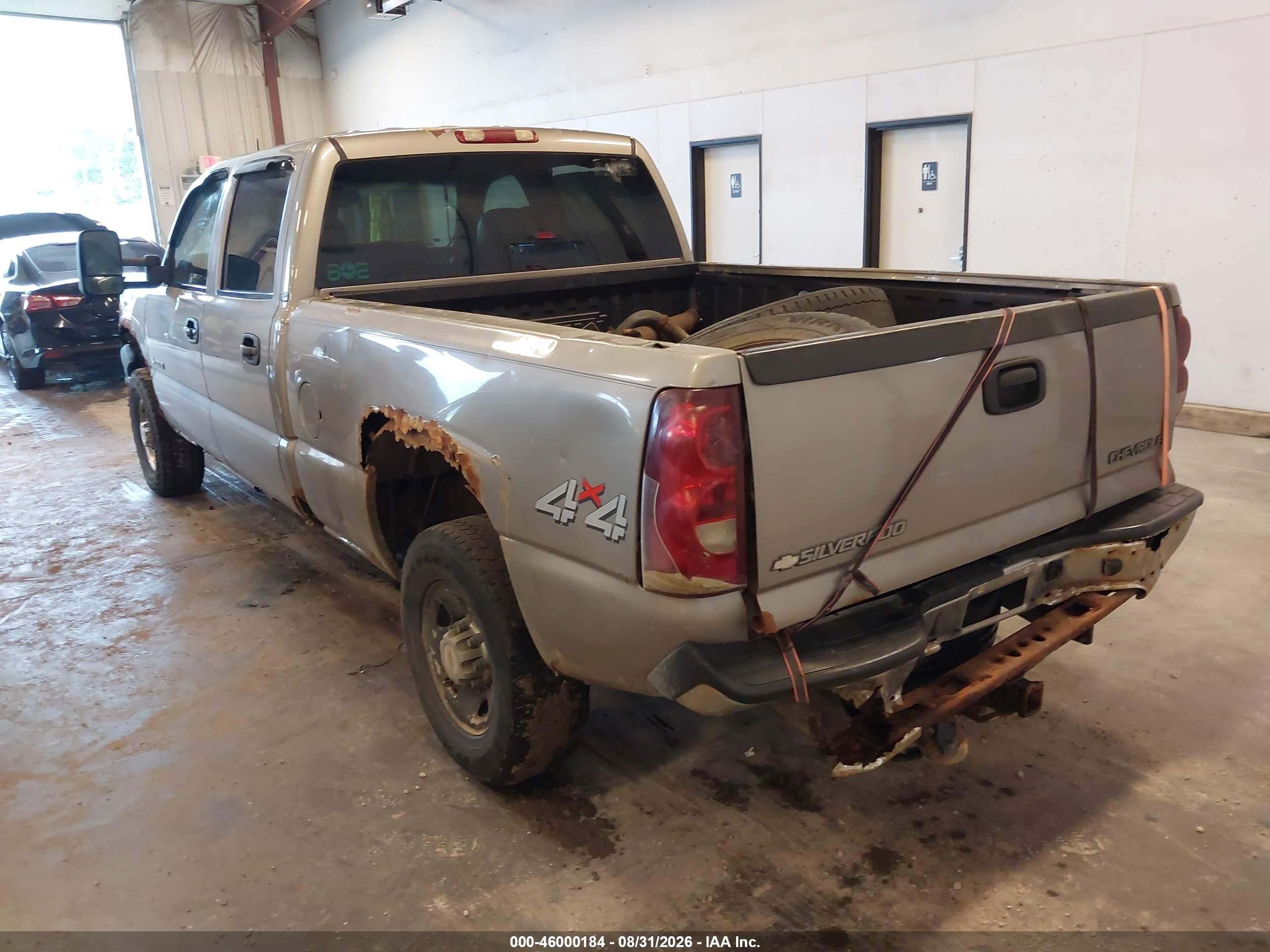 2003 Chevrolet Silverado 1500hd Lt Pewter vin: 1GCGK13U53F152905