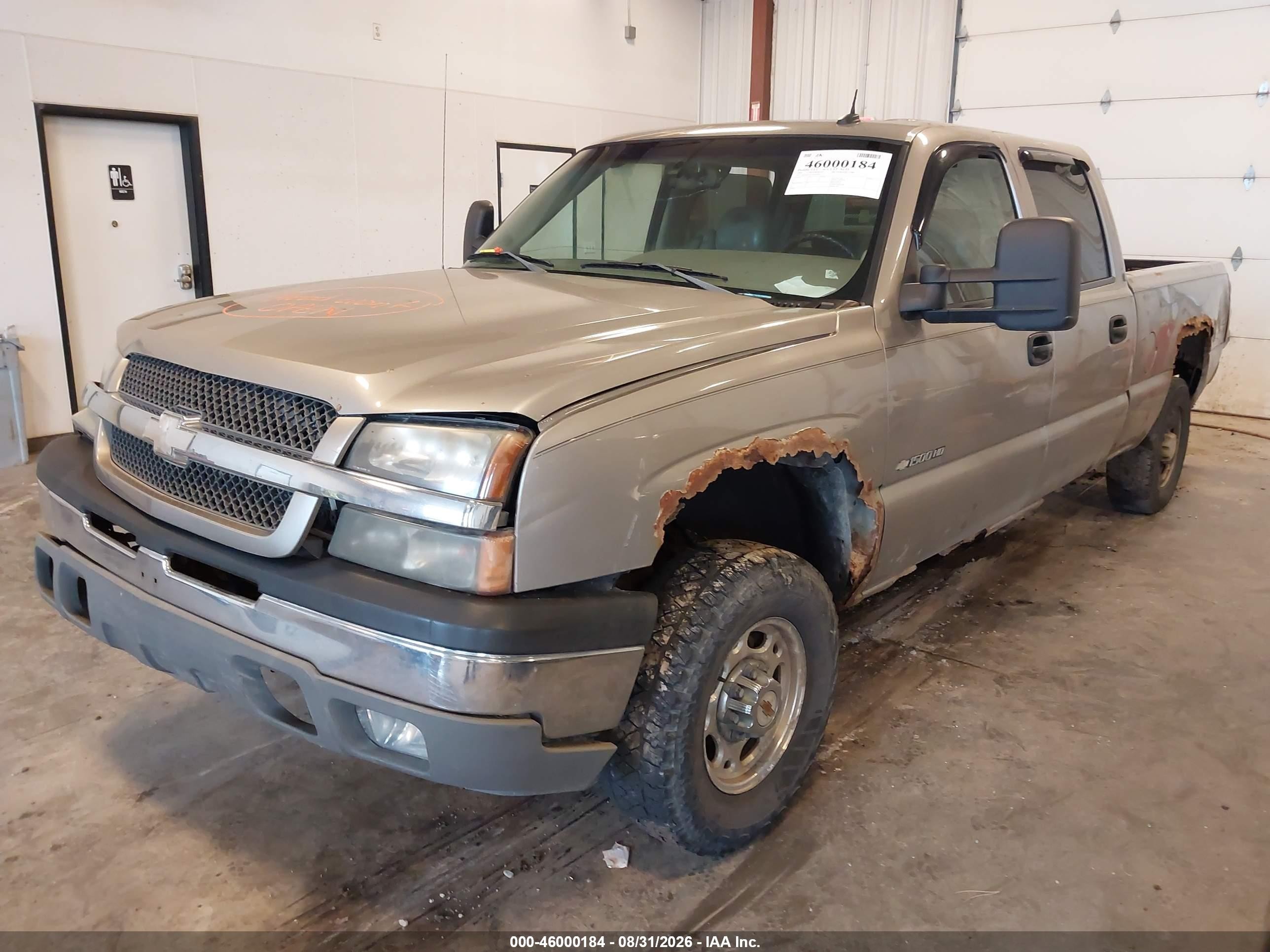 2003 Chevrolet Silverado 1500hd Lt Pewter vin: 1GCGK13U53F152905