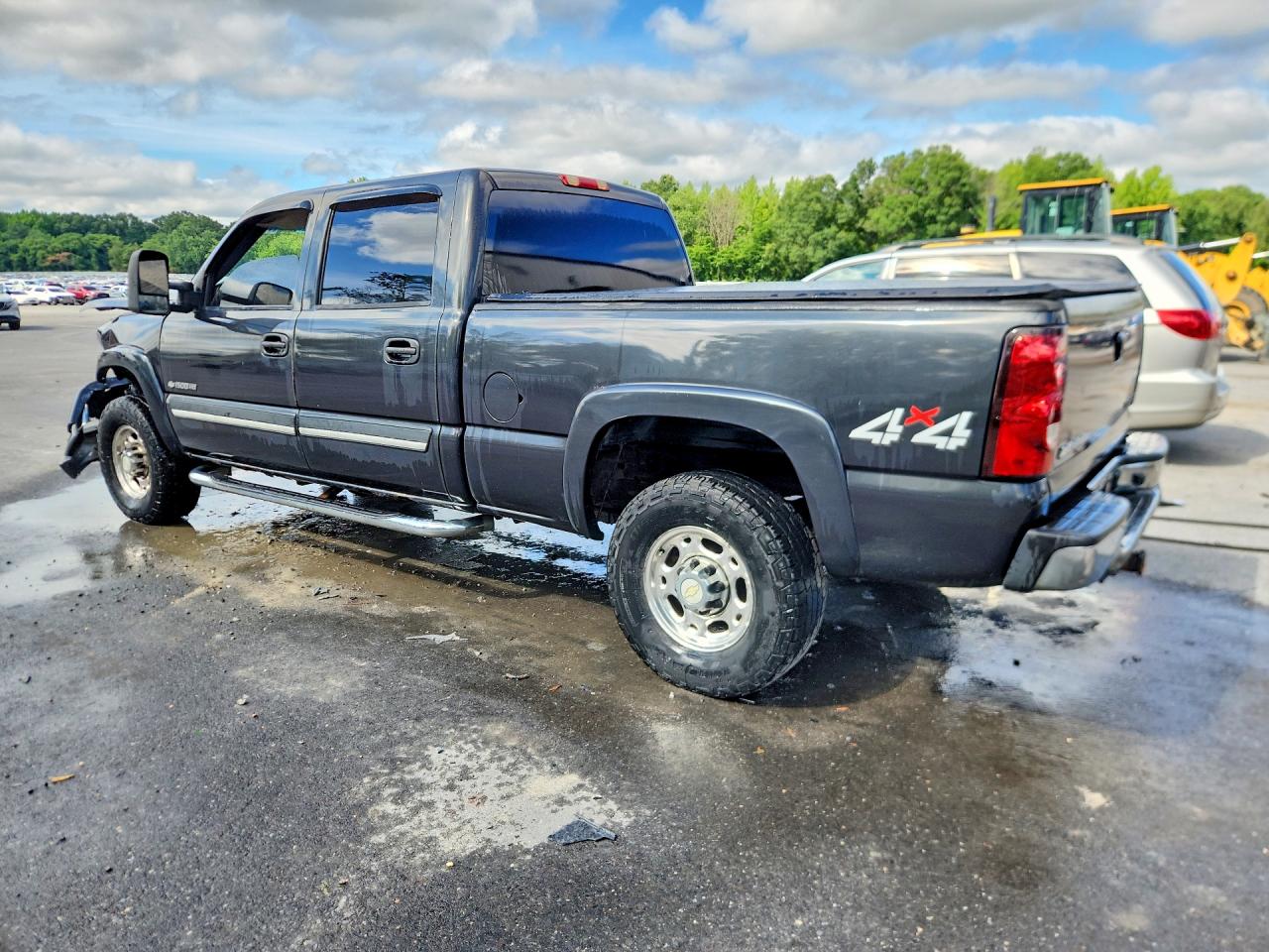 2005 Chevrolet Silverado K1500 Heavy Duty Gray vin: 1GCGK13U55F929442