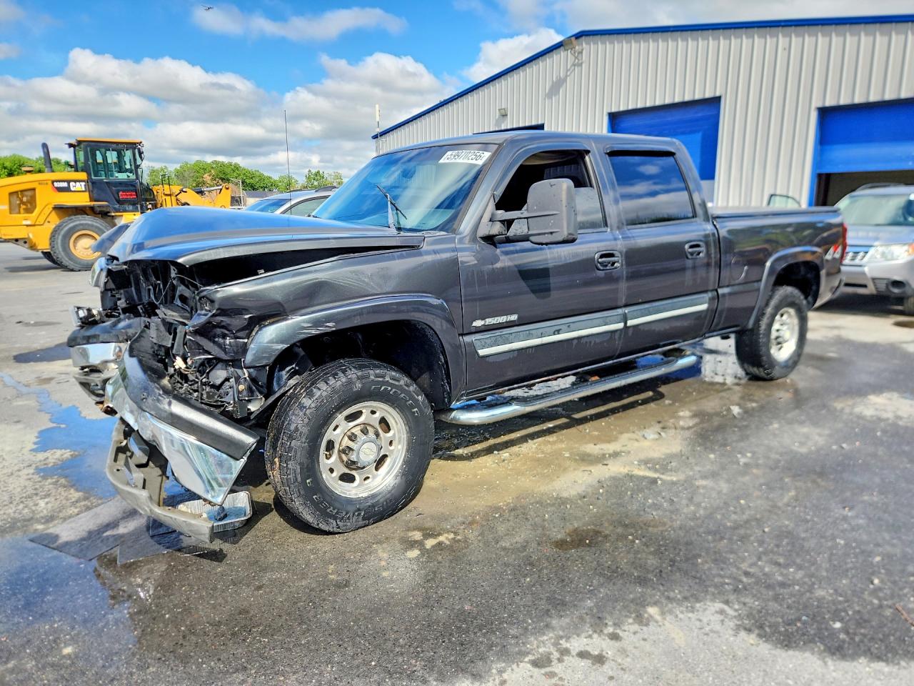 2005 Chevrolet Silverado K1500 Heavy Duty Gray vin: 1GCGK13U55F929442