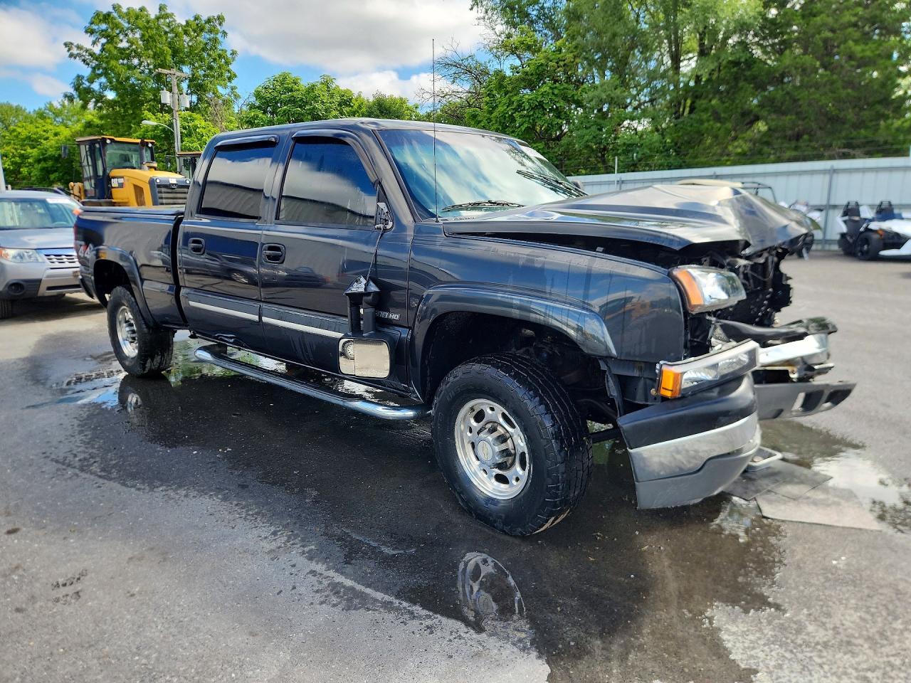 2005 Chevrolet Silverado K1500 Heavy Duty Gray vin: 1GCGK13U55F929442