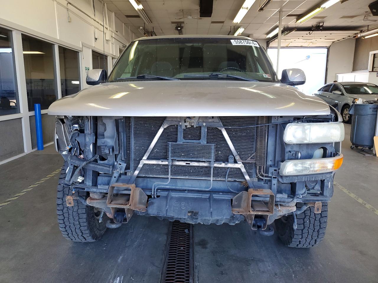 2001 Chevrolet Silverado K1500 Heavy Duty Beige vin: 1GCGK13U61F198787