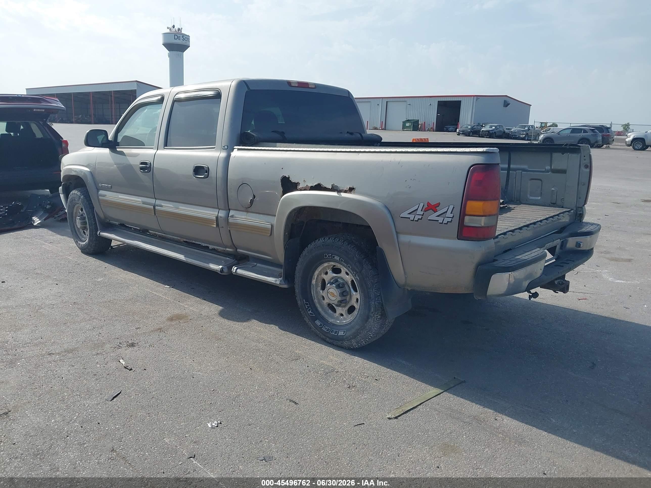 2002 Chevrolet Silverado 1500hd Ls Silver vin: 1GCGK13U62F113481
