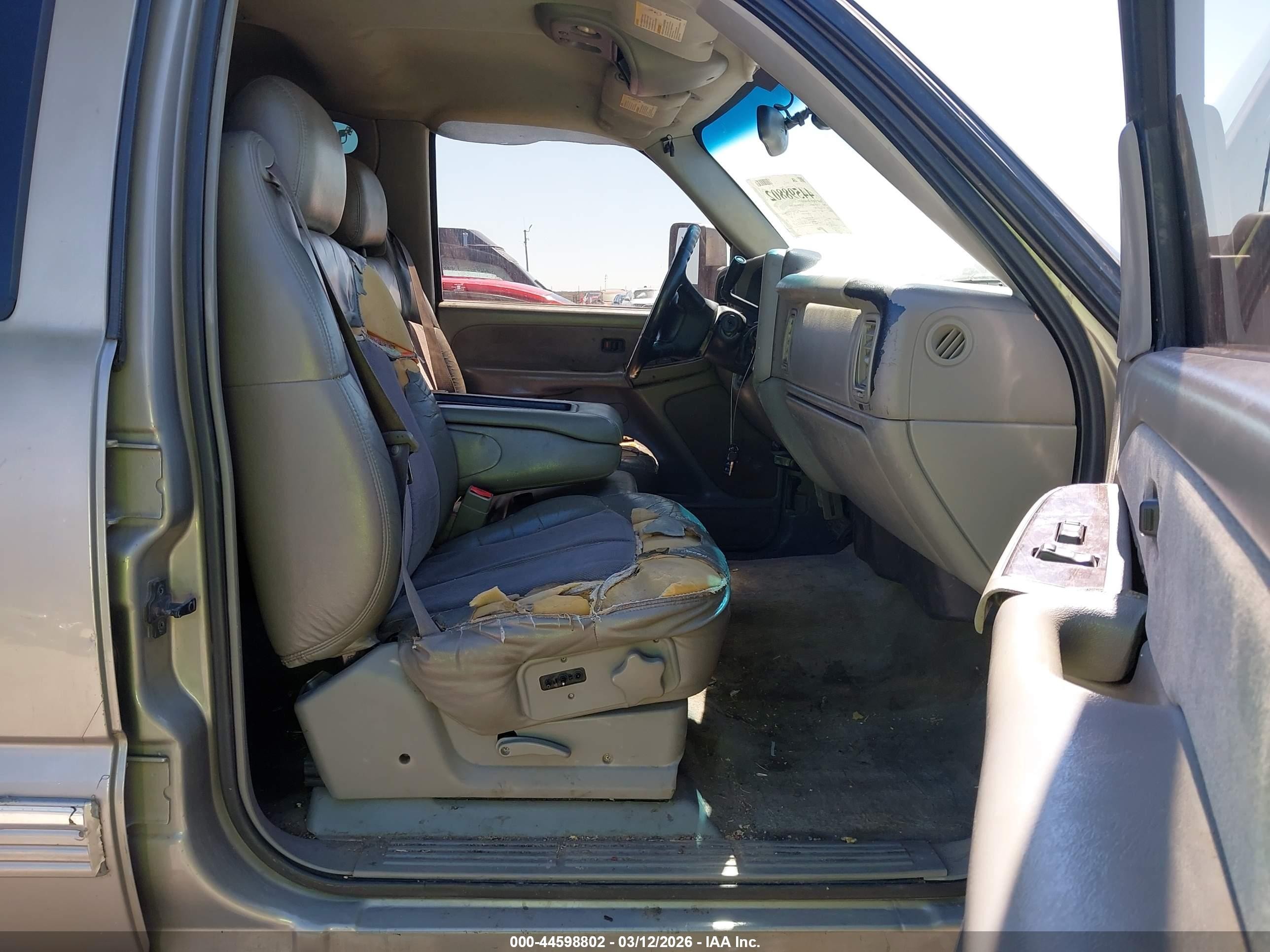 2002 Chevrolet Silverado 1500hd Ls Beige vin: 1GCGK13U62F158677