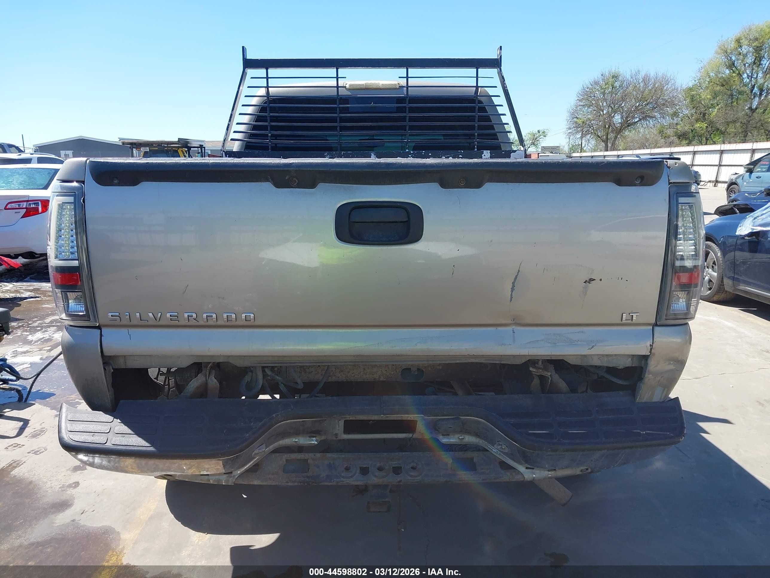 2002 Chevrolet Silverado 1500hd Ls Beige vin: 1GCGK13U62F158677
