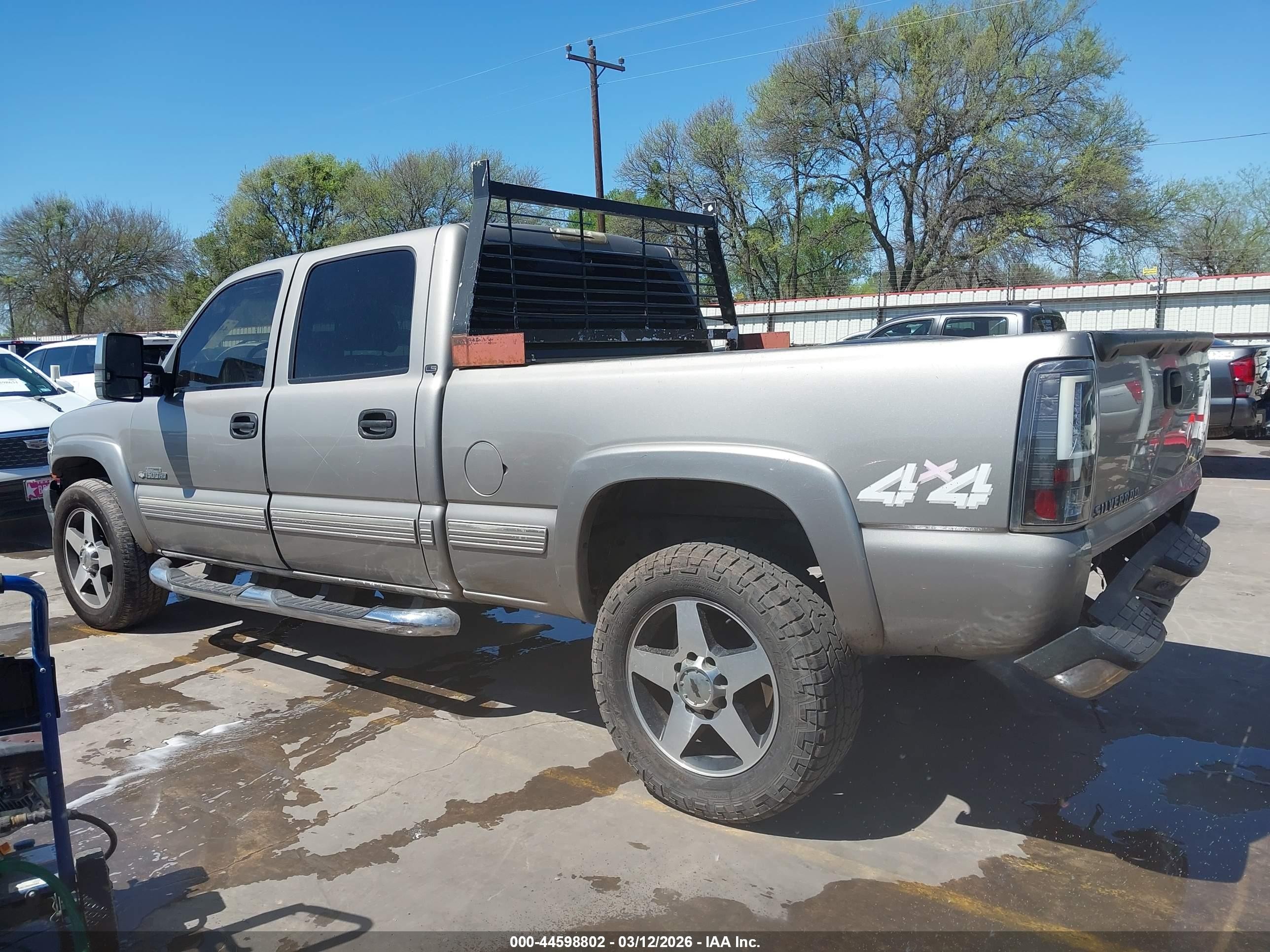 2002 Chevrolet Silverado 1500hd Ls Beige vin: 1GCGK13U62F158677