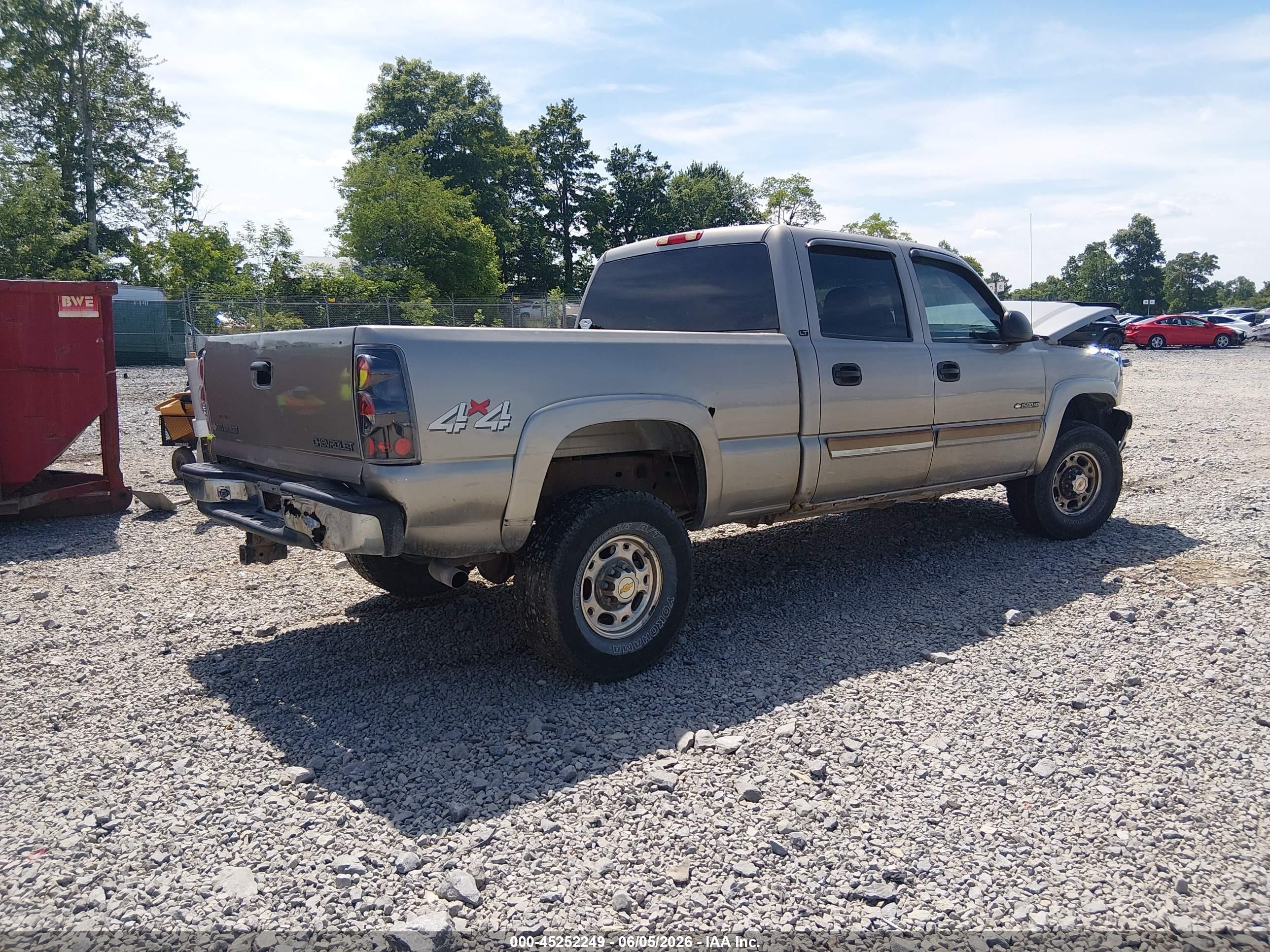 2003 Chevrolet Silverado 1500hd Lt Золотой vin: 1GCGK13U63F139970