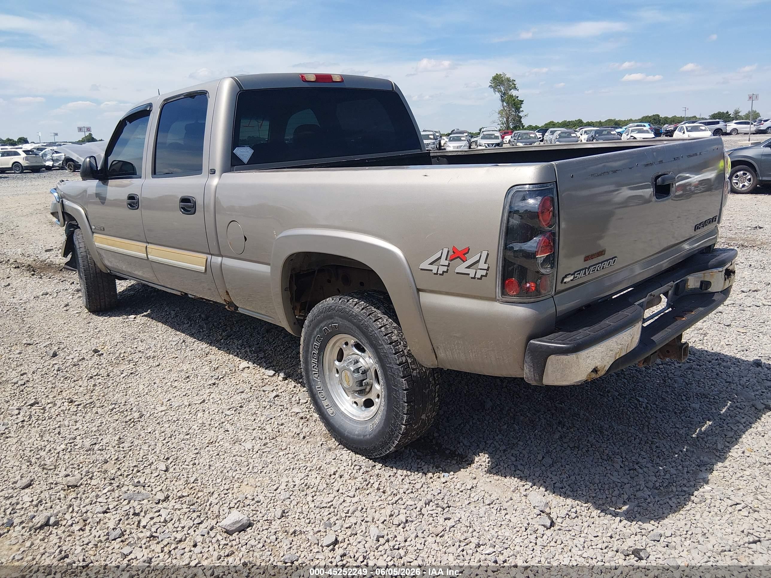 2003 Chevrolet Silverado 1500hd Lt Золотой vin: 1GCGK13U63F139970