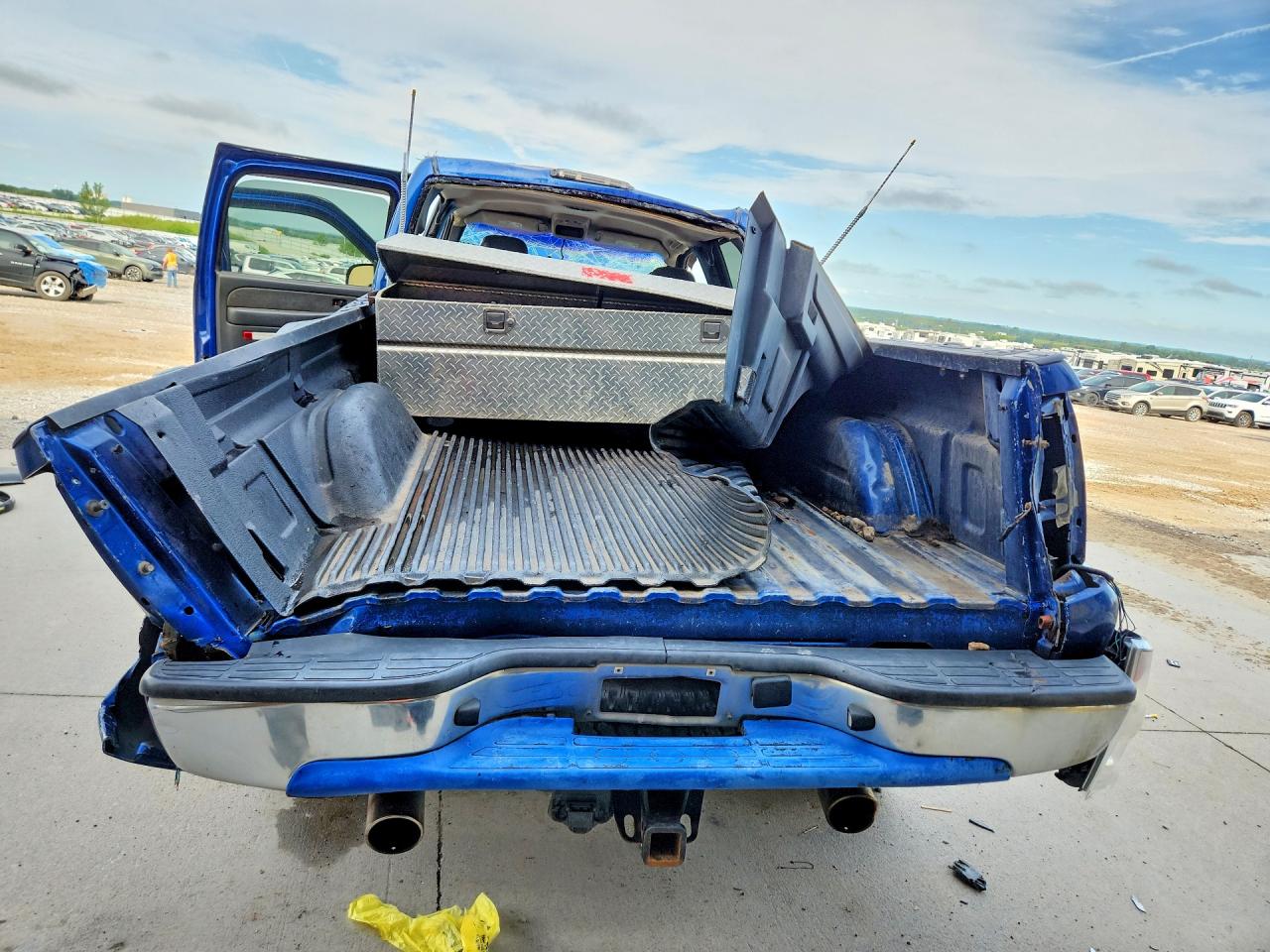 2003 Chevrolet Silverado K1500 Heavy Duty Blue vin: 1GCGK13U63F140410