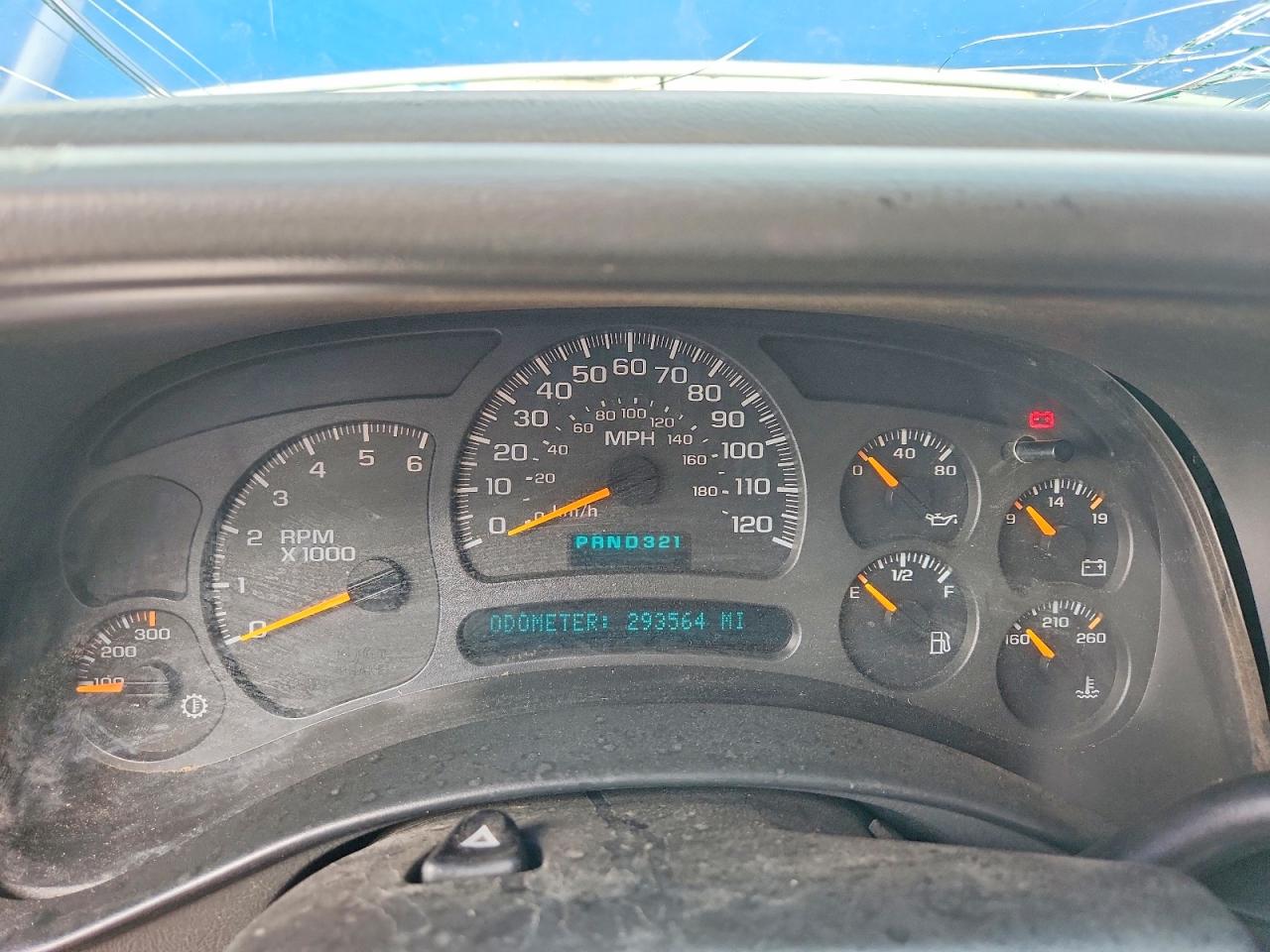 2003 Chevrolet Silverado K1500 Heavy Duty Blue vin: 1GCGK13U63F140410