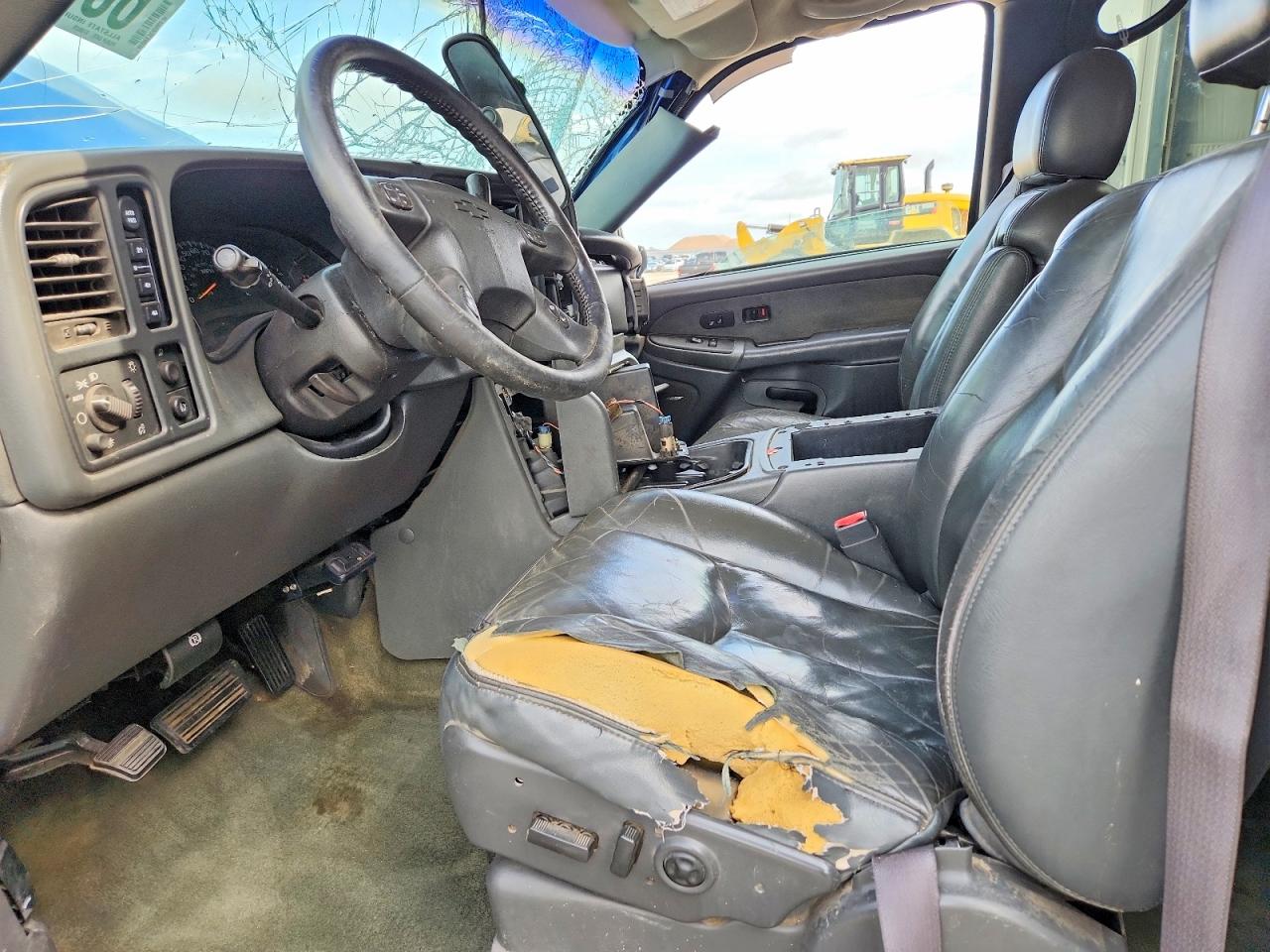 2003 Chevrolet Silverado K1500 Heavy Duty Blue vin: 1GCGK13U63F140410