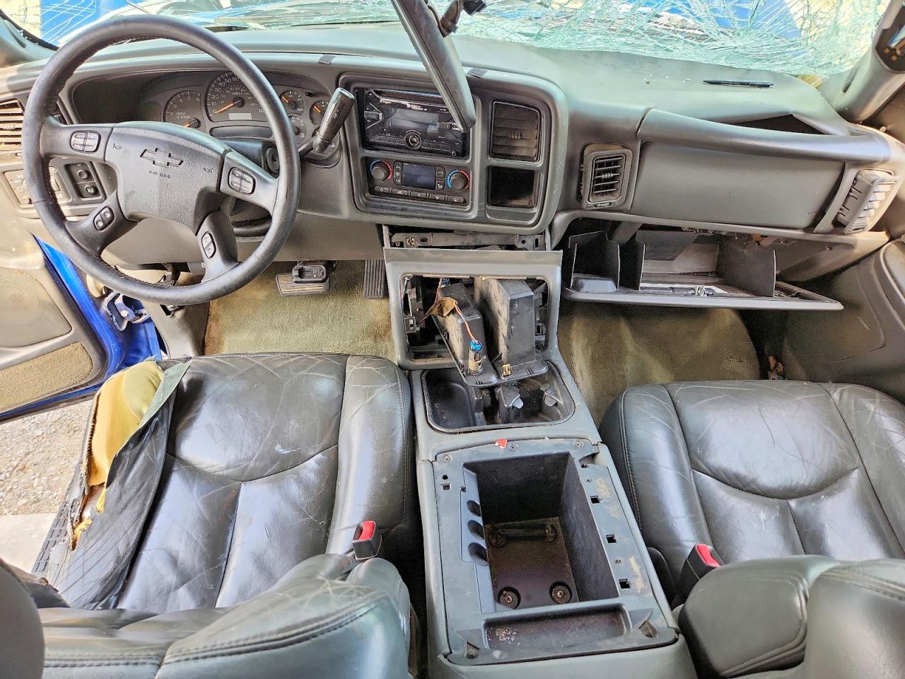 2003 Chevrolet Silverado K1500 Heavy Duty Blue vin: 1GCGK13U63F140410
