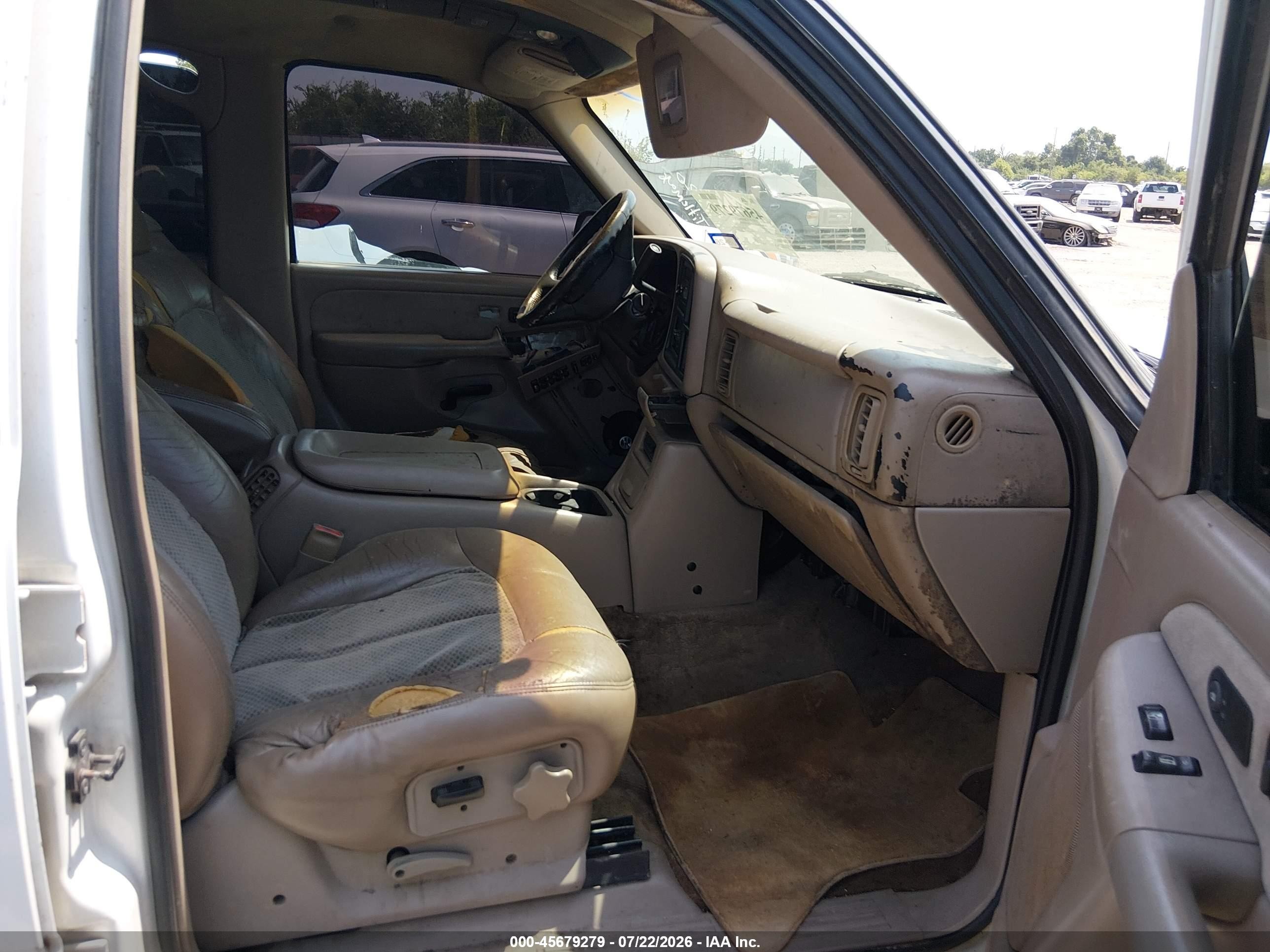 2002 Chevrolet Silverado 1500hd Lt White vin: 1GCGK13U72F162320