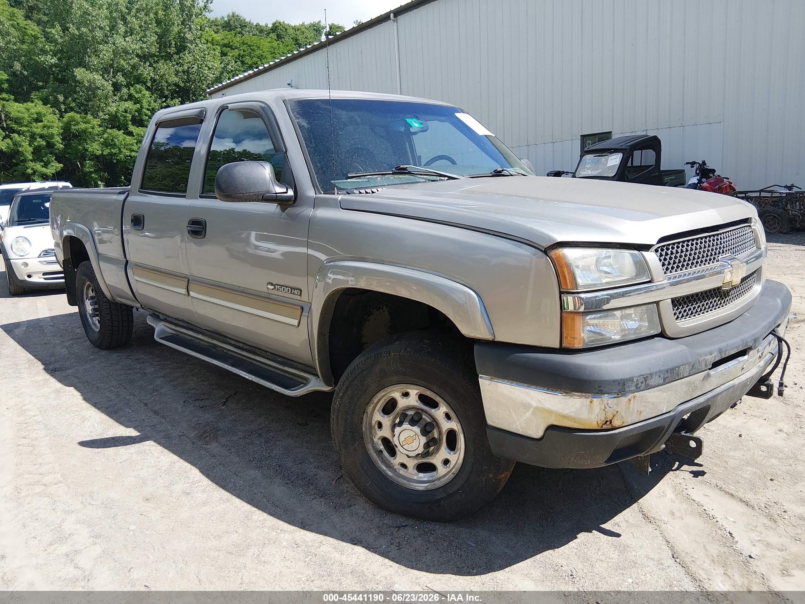 2003 Chevrolet Silverado 1500hd Ls Tan vin: 1GCGK13U73F135670