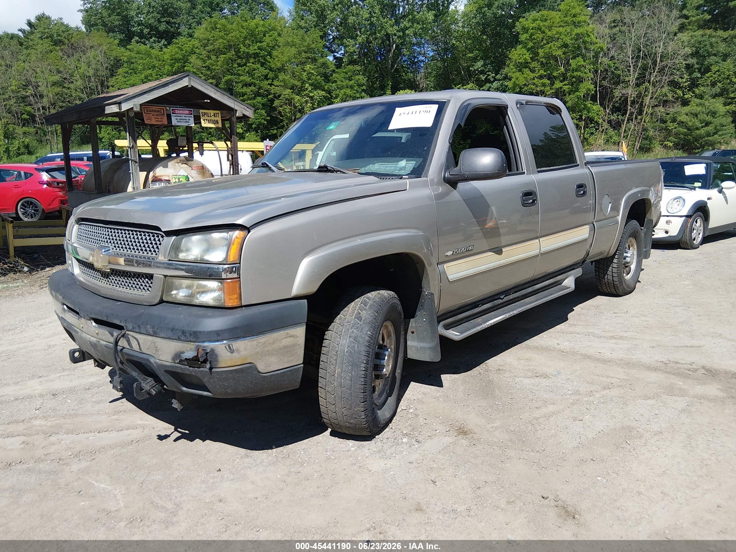 2003 Chevrolet Silverado 1500hd Ls Tan vin: 1GCGK13U73F135670