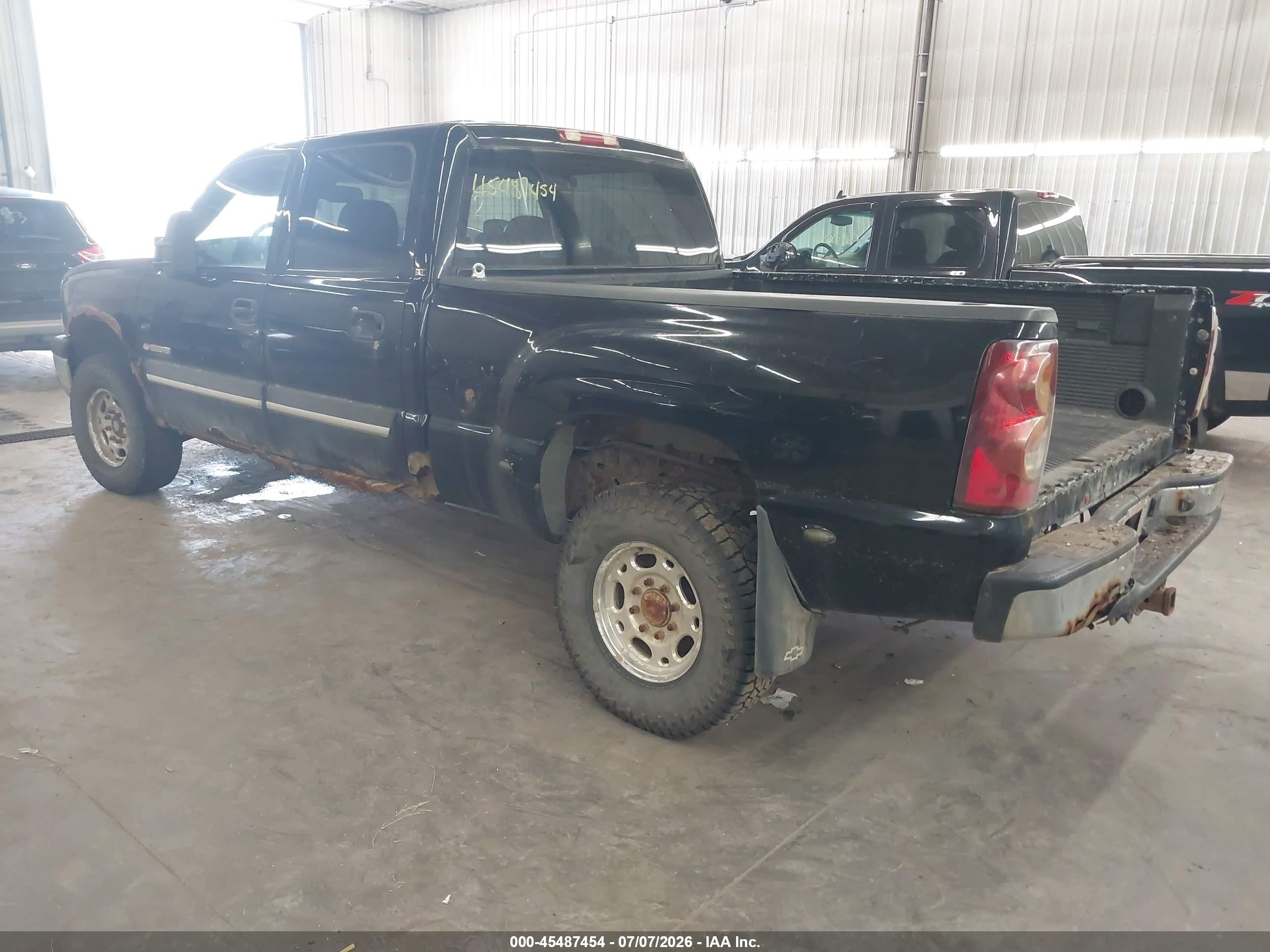 2003 Chevrolet Silverado 1500hd Lt Black vin: 1GCGK13U73F211033