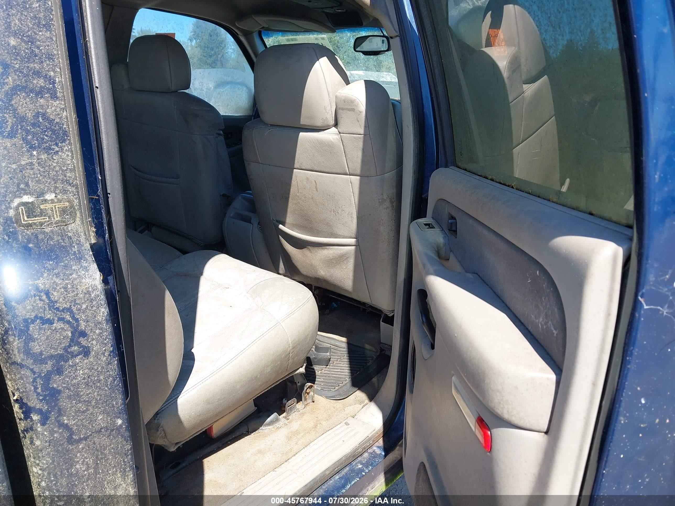 2001 Chevrolet Silverado 1500hd Lt Blue vin: 1GCGK13U81F173633